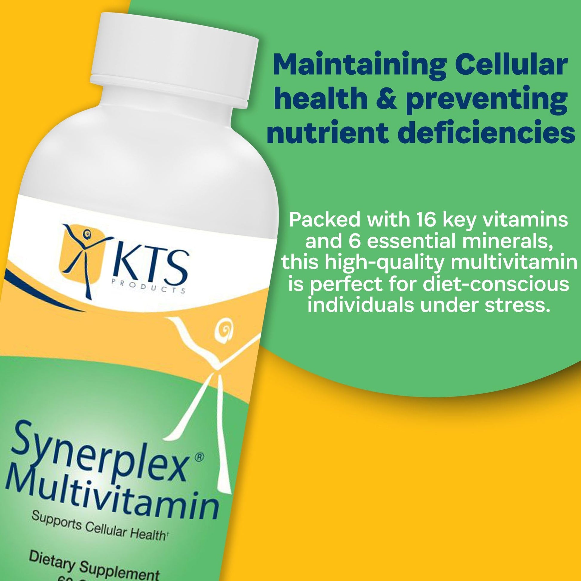 Synerplex Multivitamin - Complete Nutrition Every Day - Energy Support and Immunity Booster - 60 Capsules Synerplex uk supplements