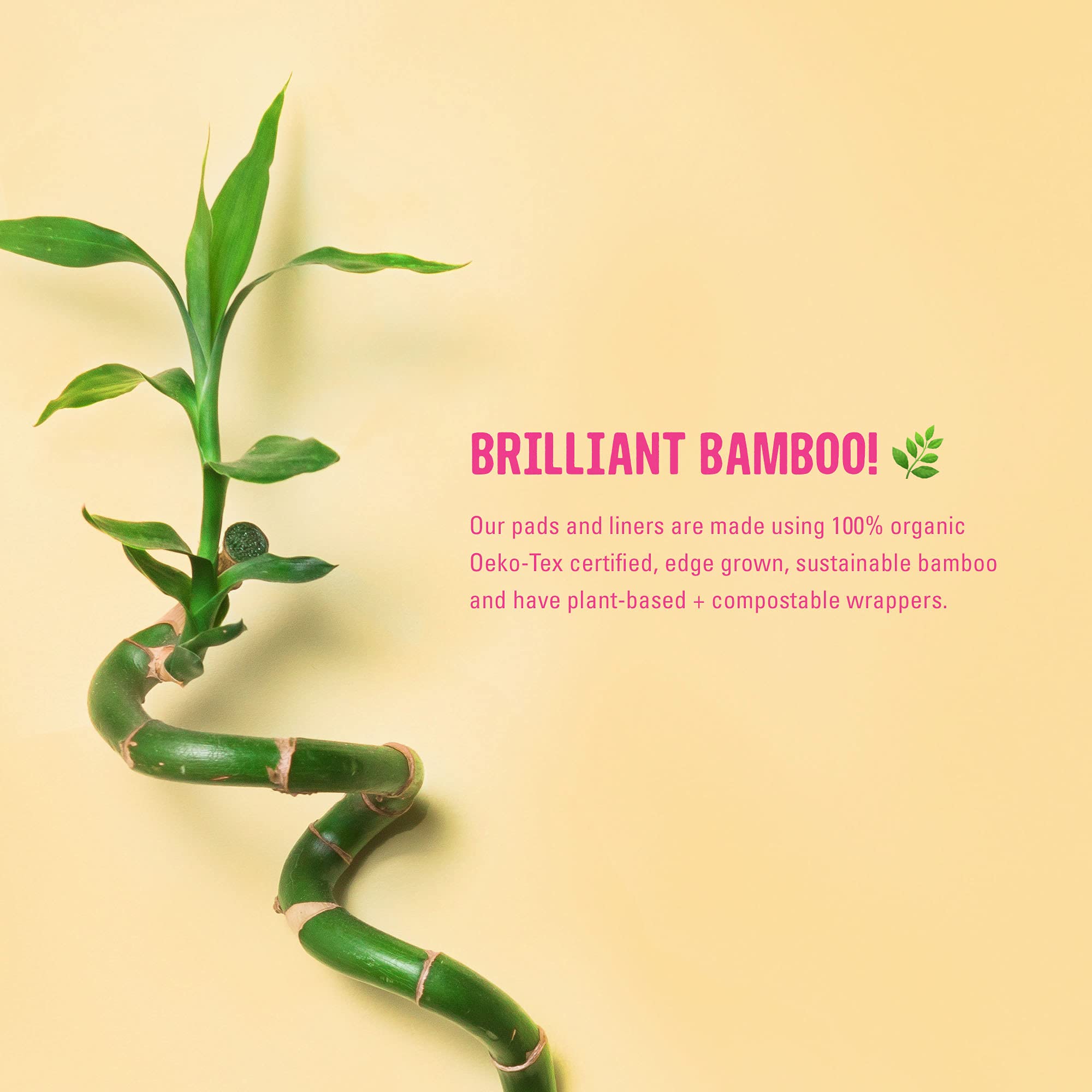 FLO - Organic Bamboo Daily Panty Liners, Plant-Based Cotton, Biodegradable FLO uk supplements
