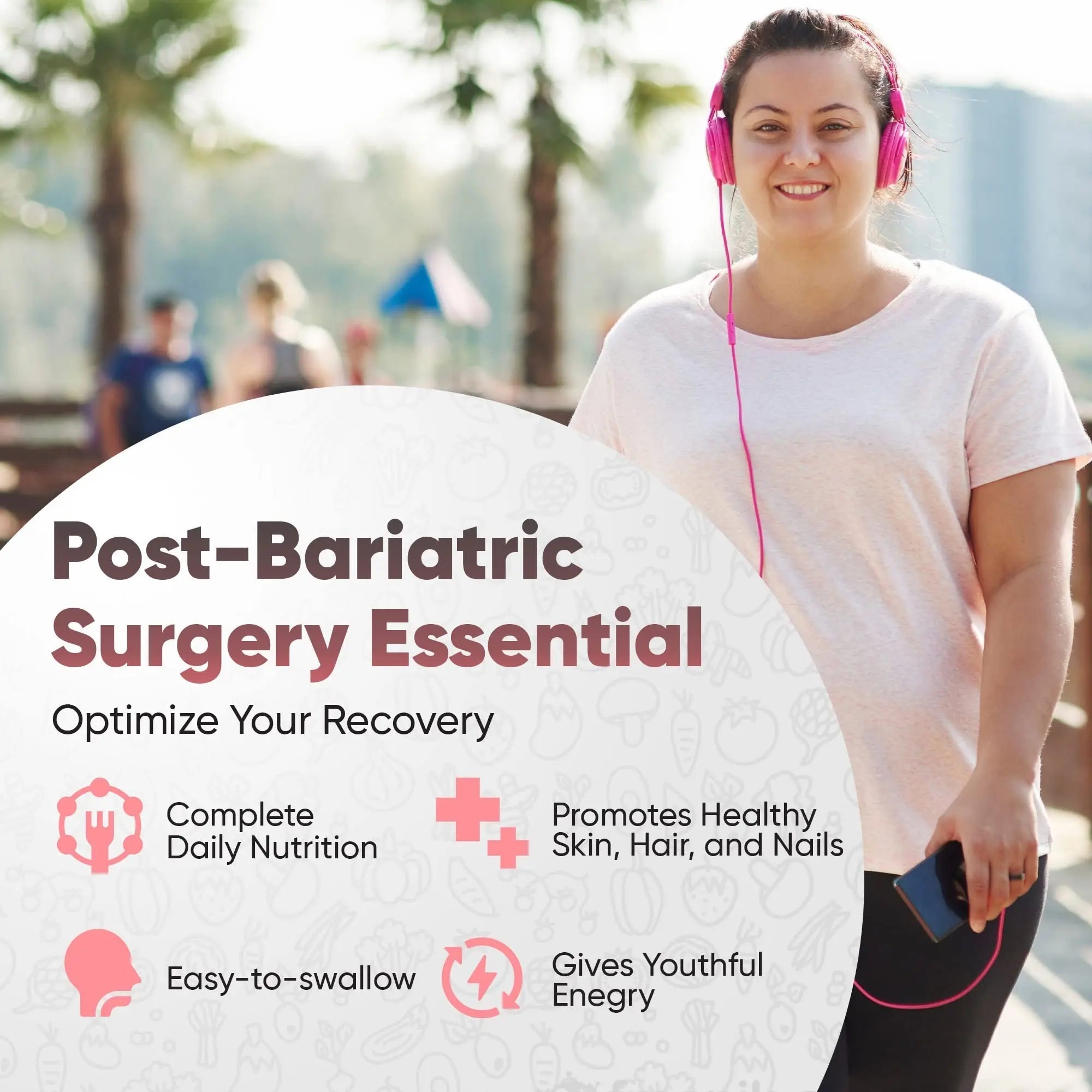 Bariatric Multivitamin with Iron - Easy-to-Swallow Capsule for Post Bariatric Surgery - Post Sleeve and Post Bypass Kaitamin uk supplements