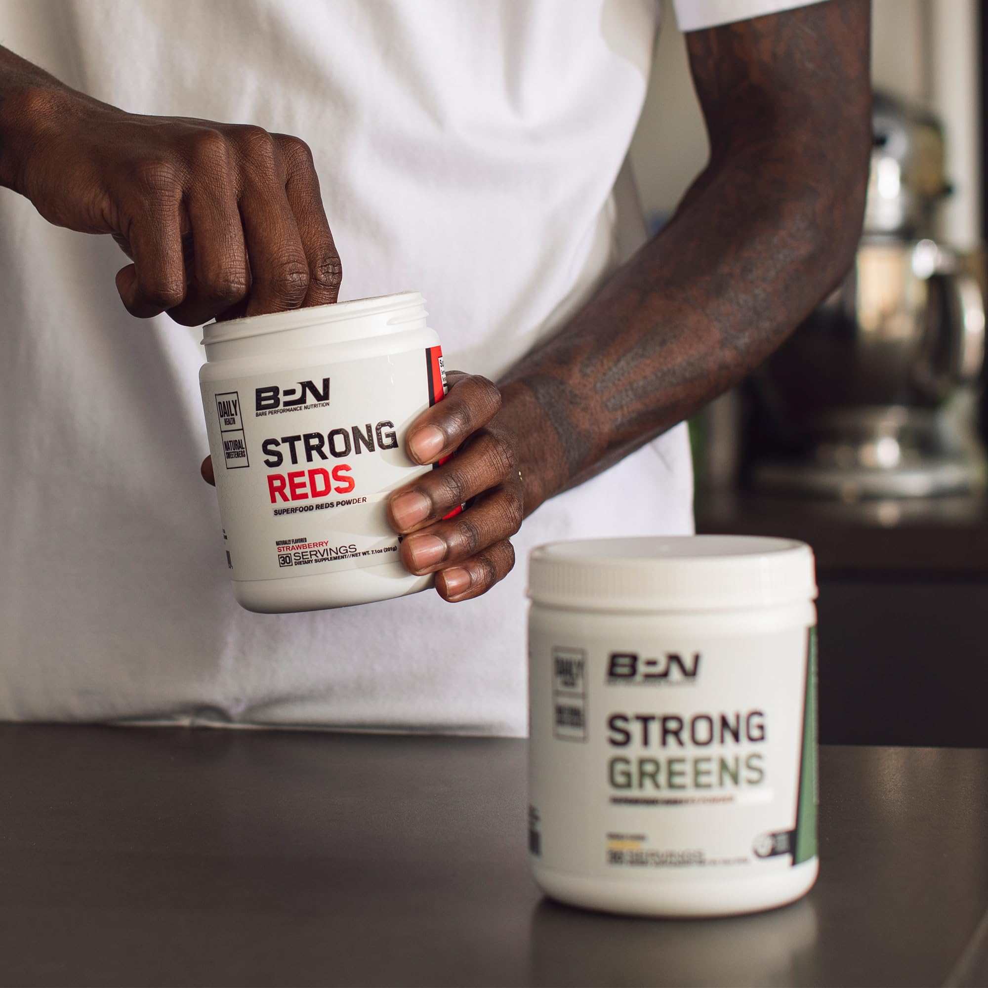 BARE PERFORMANCE NUTRITION BPN Strong Greens Superfood Powder, Strong Joints & Strong Multi-Vitamin Bundle BARE PERFORMANCE NUTRITION uk supplements