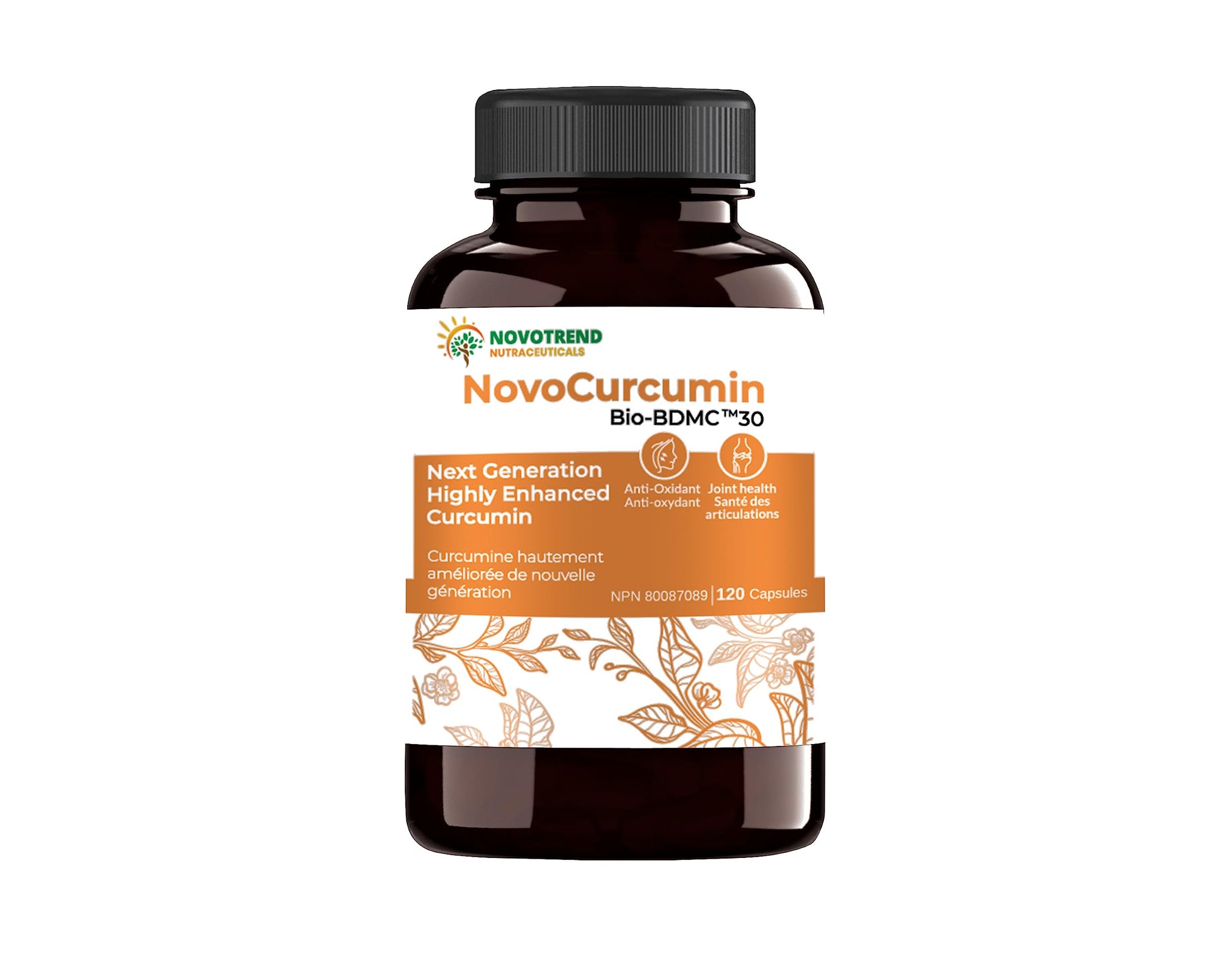 BIOBDMC NovoCurcumin-Next Generation Highly Enhanced Curcumin- 120 Capsules BIOBDMC uk supplements