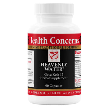 Health Concerns Heavenly Water – Menstrual Cycle & PMS Relief for Women – Menopause Support – Hormonal Balance – Gotu Kola & Chaste Tree Berry Herbal Supplement – Chinese Medicine – 90 Capsules Health Concerns uk supplements