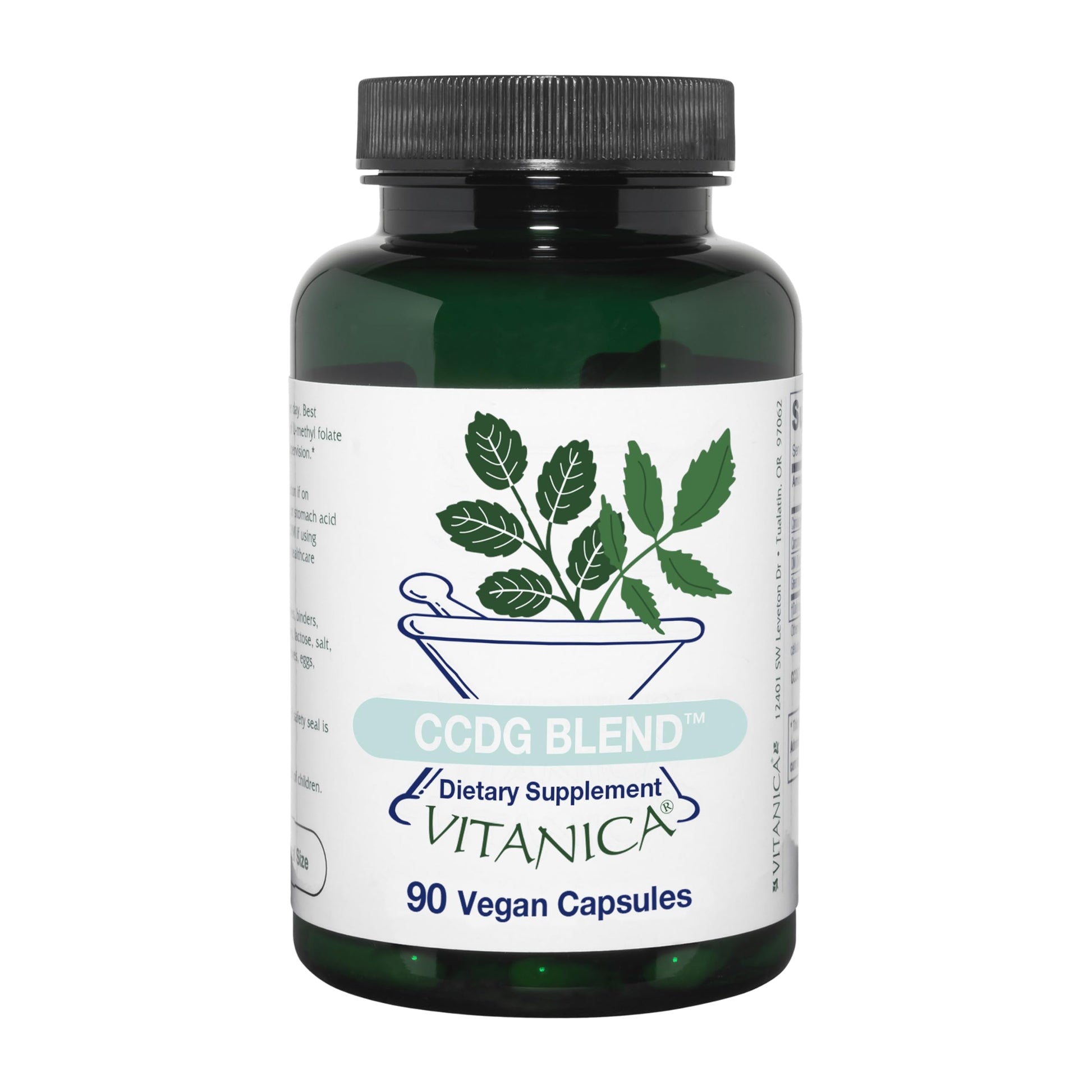 Vitanica CCDG Blend, Immune Support, DIM Supplement 200mg, Turkey Tail Mushroom, Turmeric, Green Tea, Vegan, 90 Capsules Vitanica uk supplements