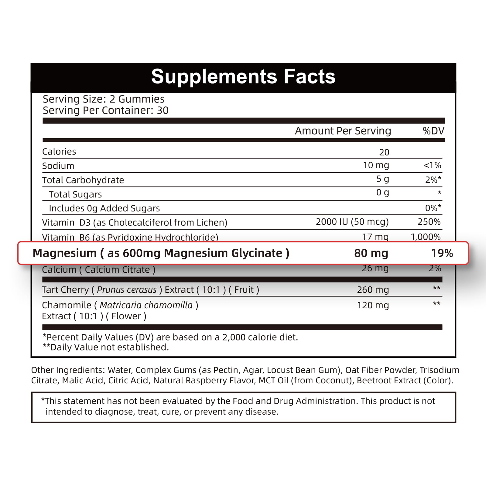 2pack Magnesium Glycinate Gummies 600mg for Sleep & Calm, Sugar Free Magnesium Gummies for Adults with Vitamin D3, Tart Cherry & Chamomile,Clump-Resistant Formula, Third-Party Tested, 120 Count Alliwise uk supplements