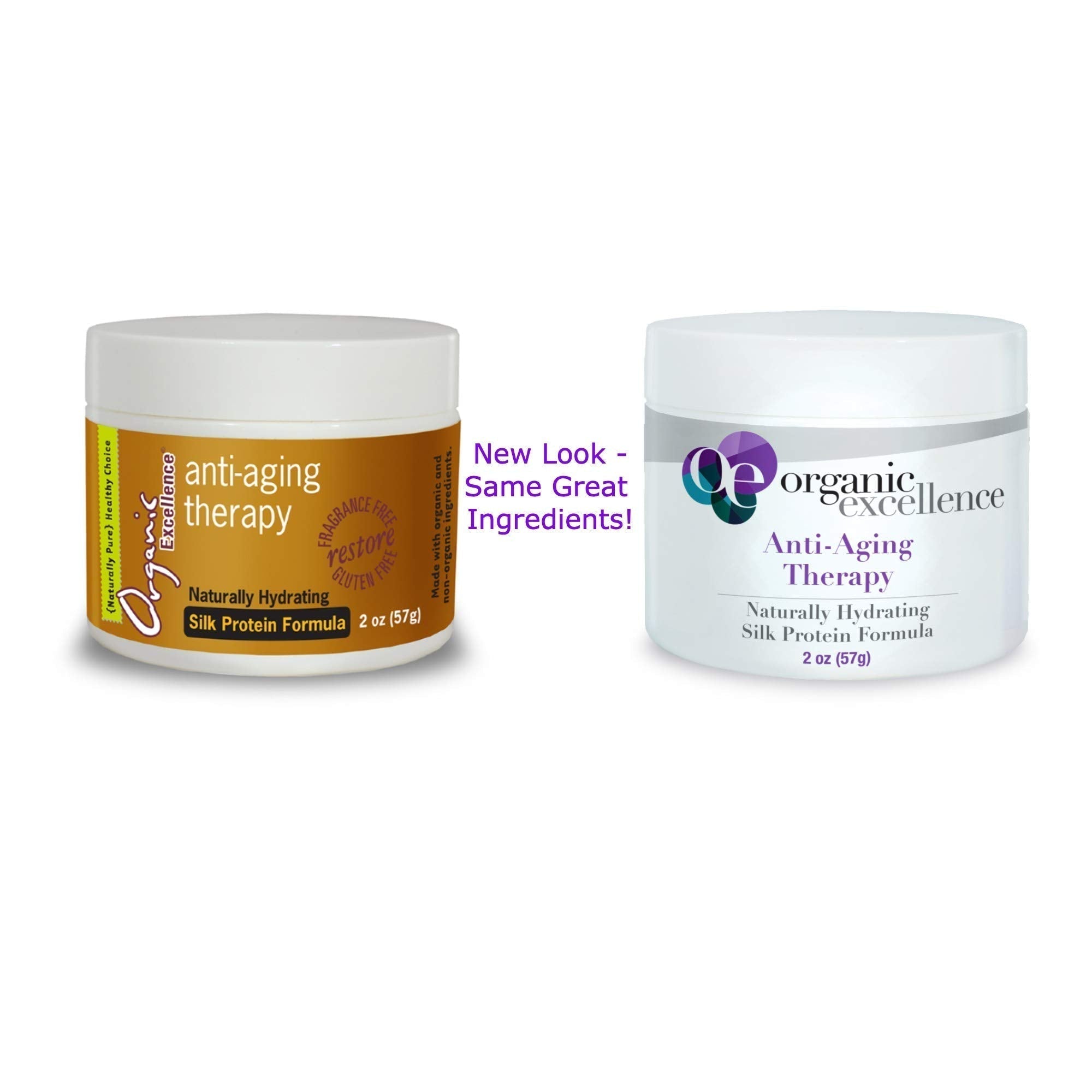 Organic Excellence Organic Moisturizer Face Cream, All Natural Face Moisturizer with Silk Protein to Hydrate, Nourish Protect Skin and Promote Collagen Production Non-Toxic & Fragrance-Free 2 oz Organic Excellence uk supplements
