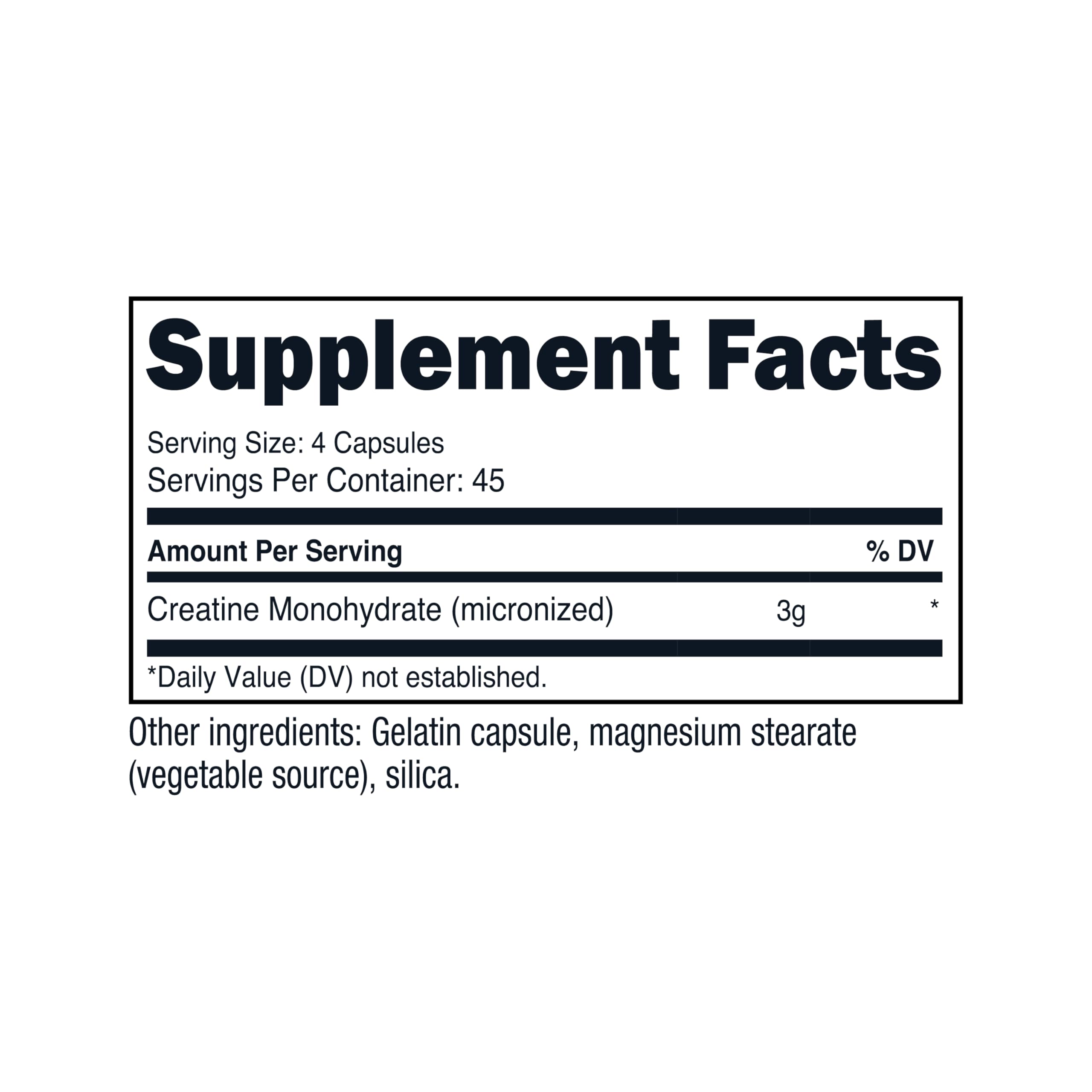 Nutricost Creatine Monohydrate 3,000mg, 180 Capsules (750mg Per Capsule) - Gluten Free, Non-GMO Nutricost uk supplements