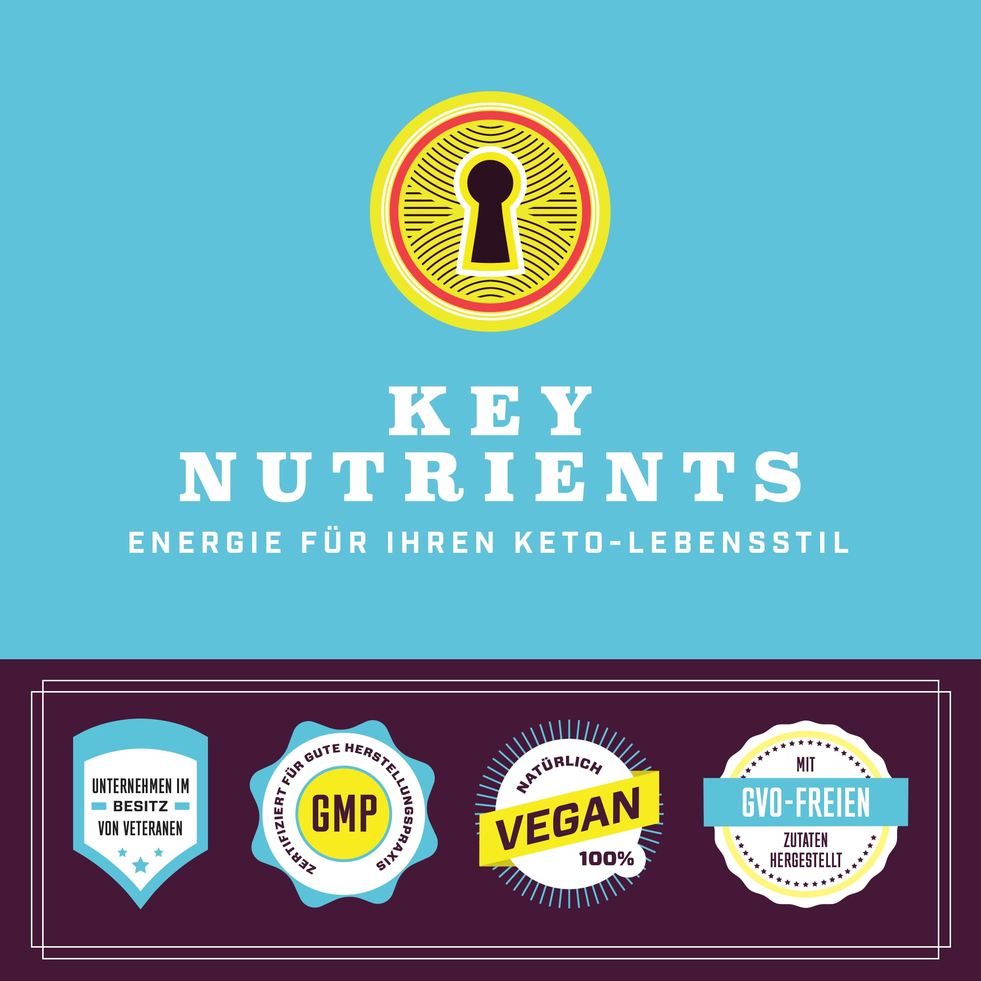 Key Nutrients Electrolytes Hydration Powder - Refreshing Lemonade Drink Mix KEY NUTRIENTS uk supplements