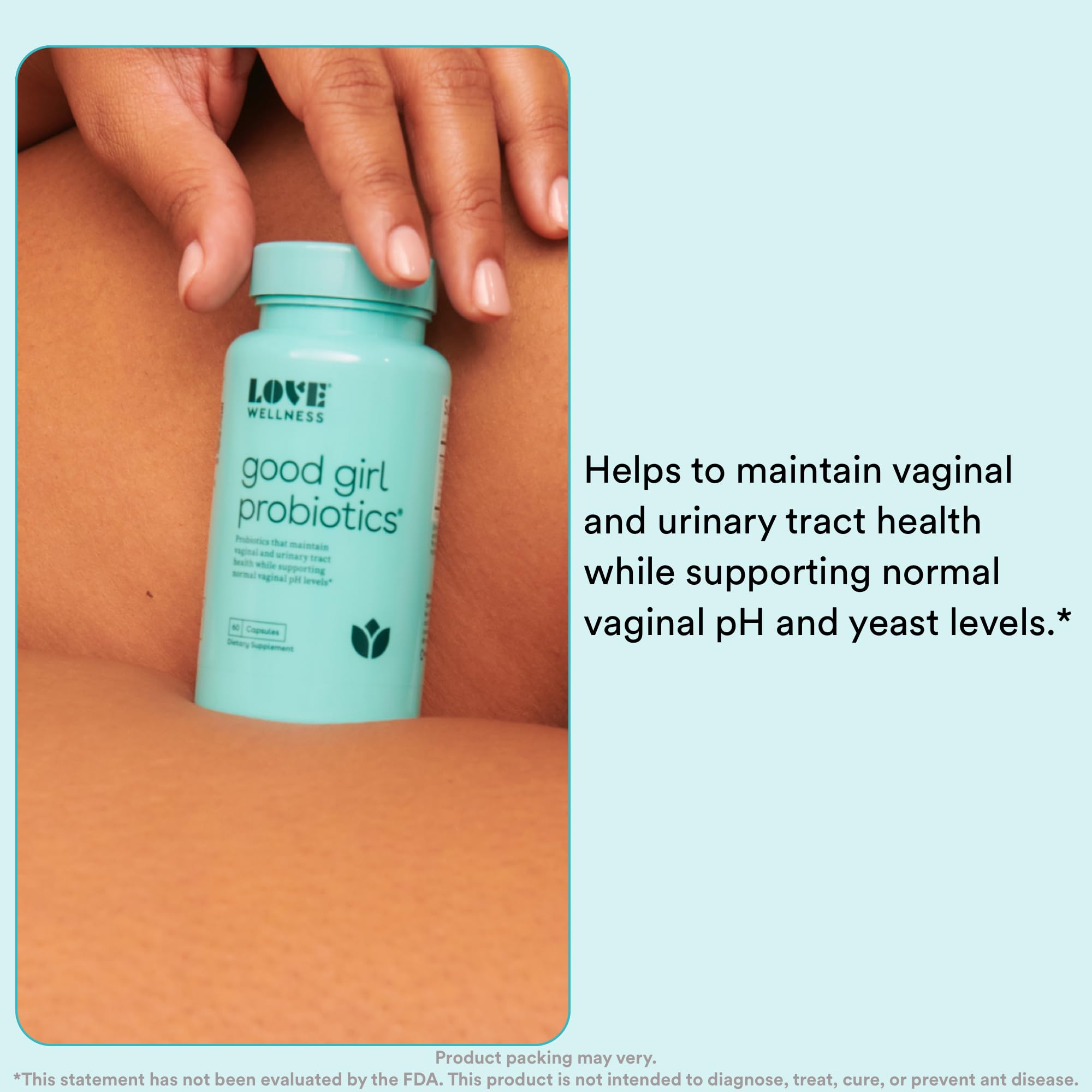 Love Wellness Good Girl Probiotics & The Killer | Vaginal pH Balance Supplement & Boric Acid Suppositories Love Wellness uk supplements