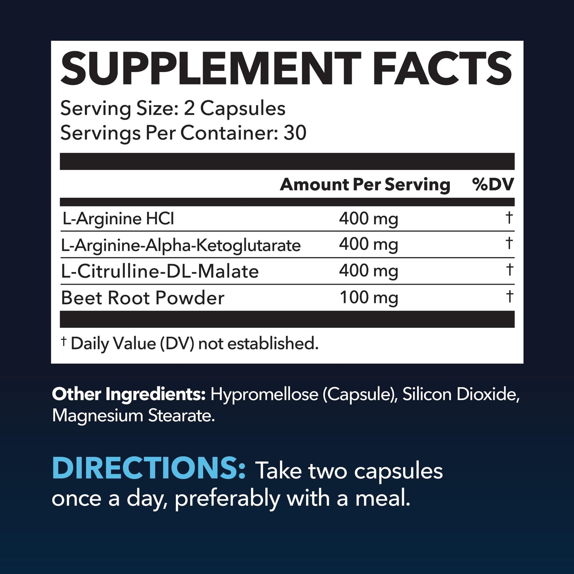 Extra Strength L Arginine - 1200mg Nitric Oxide Supplement for Muscle HAVASU NUTRITION uk supplements