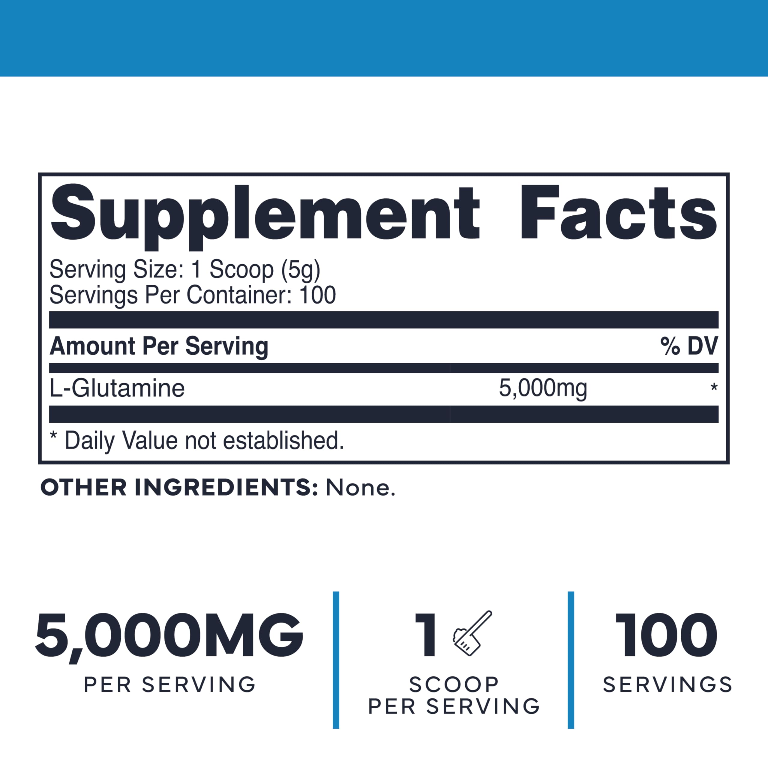 Type Zero L-Glutamine Powder (500G) 3-Month Supply Pure L-Glutamine Supplement - Vegan, Gluten Free, No Fillers Type Zero uk supplements