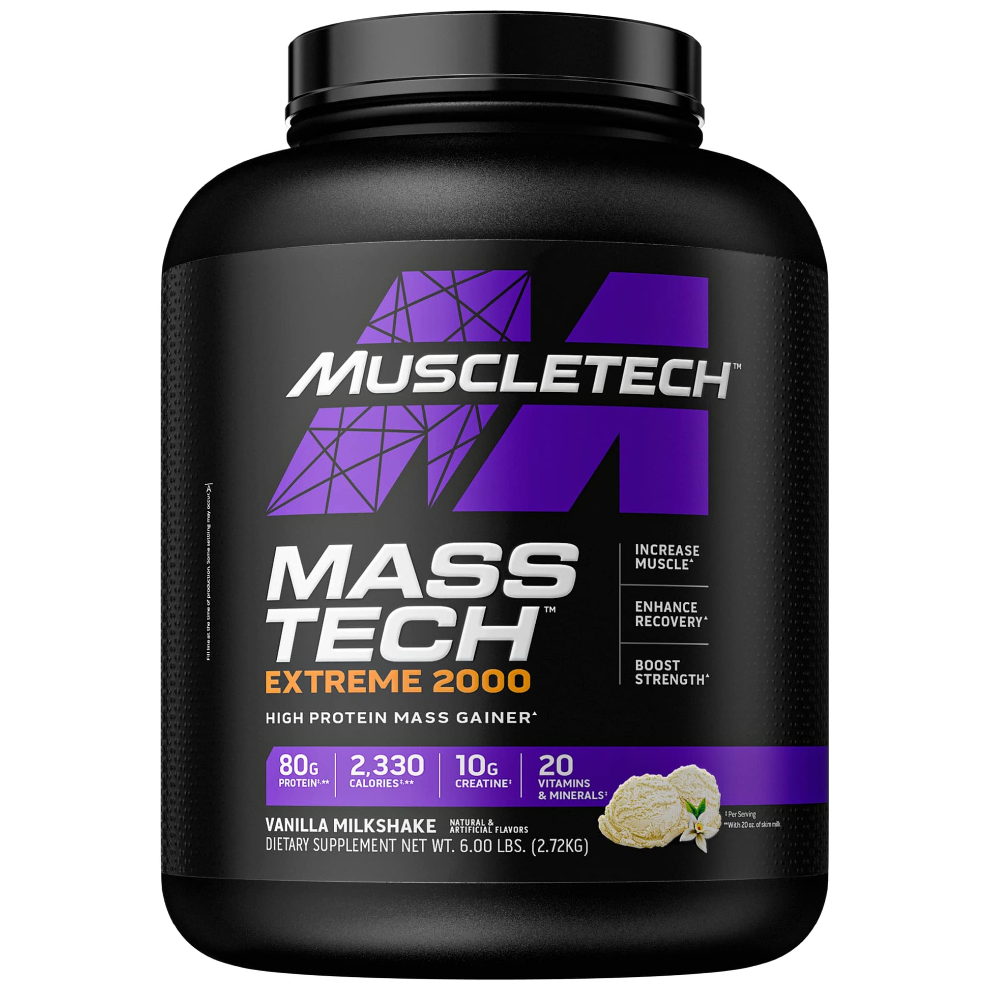 Muscletech Mass Gainer Mass-Tech Extreme 2000, Muscle Builder Whey Protein Powder MuscleTech uk supplements