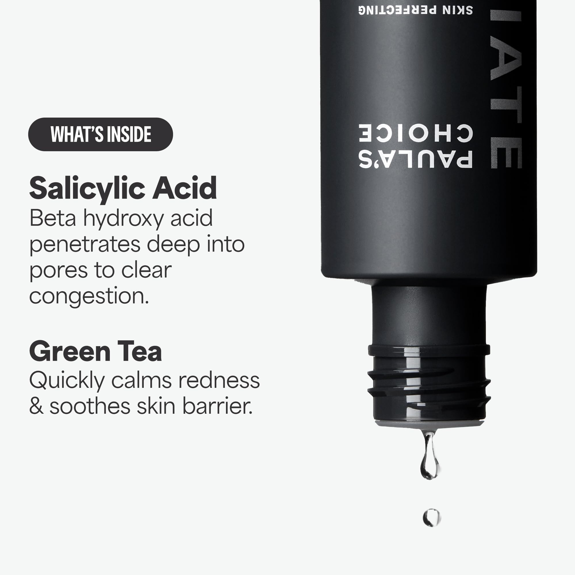 Paulas Choice--SKIN PERFECTING 2% BHA Liquid Salicylic Acid Exfoliant--Facial Exfoliant for Blackheads, Enlarged Pores, Wrinkles & Fine Lines, 4 oz Bottle Paula's Choice uk supplements