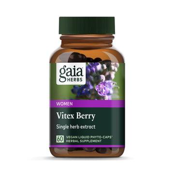 Gaia Herbs Vitex Berry (Chaste Tree) - Supports Hormone Balance & Fertility Gaia Herbs uk supplements