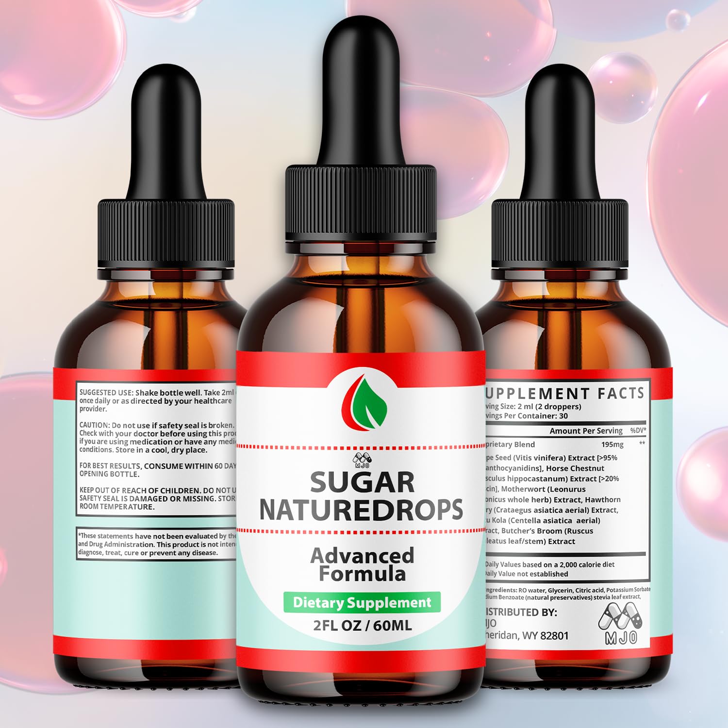 Sugar Nature Drops, Official SugarNature Blood Health Support Drops with All Natural Ingredients, Sugar Nature Liquid Supplement Optimal Health & Wellness Support with Premium Vitamins (30 Servings) MJO uk supplements