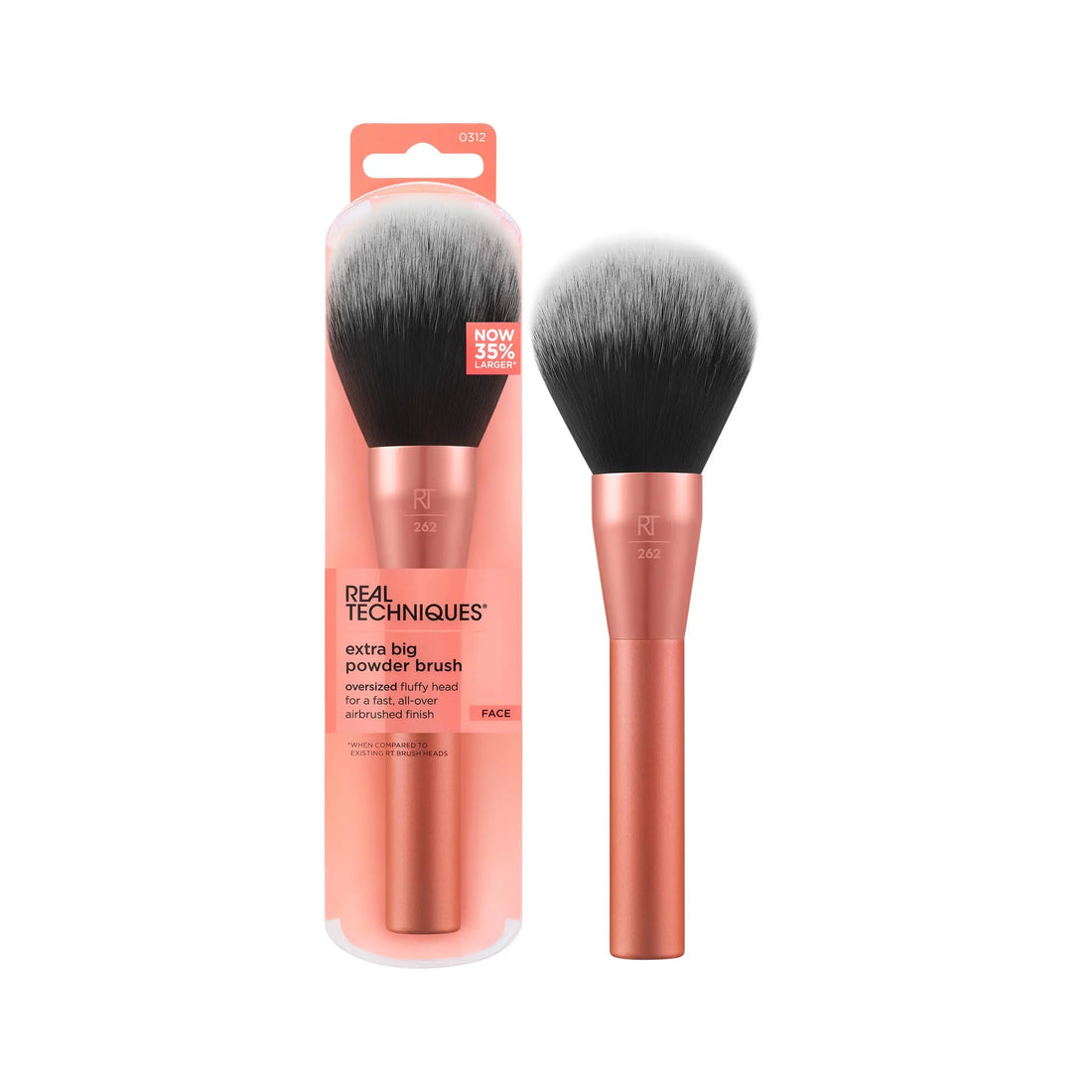 Real Techniques Extra Big Powder Brush, Large Makeup Brush For Powder, Fluffy Head For All-Over Setting, XL Oversized Brush For Quick Application, Cruelty-Free, Synthetic Bristles, 1 Count Real Techniques uk supplements