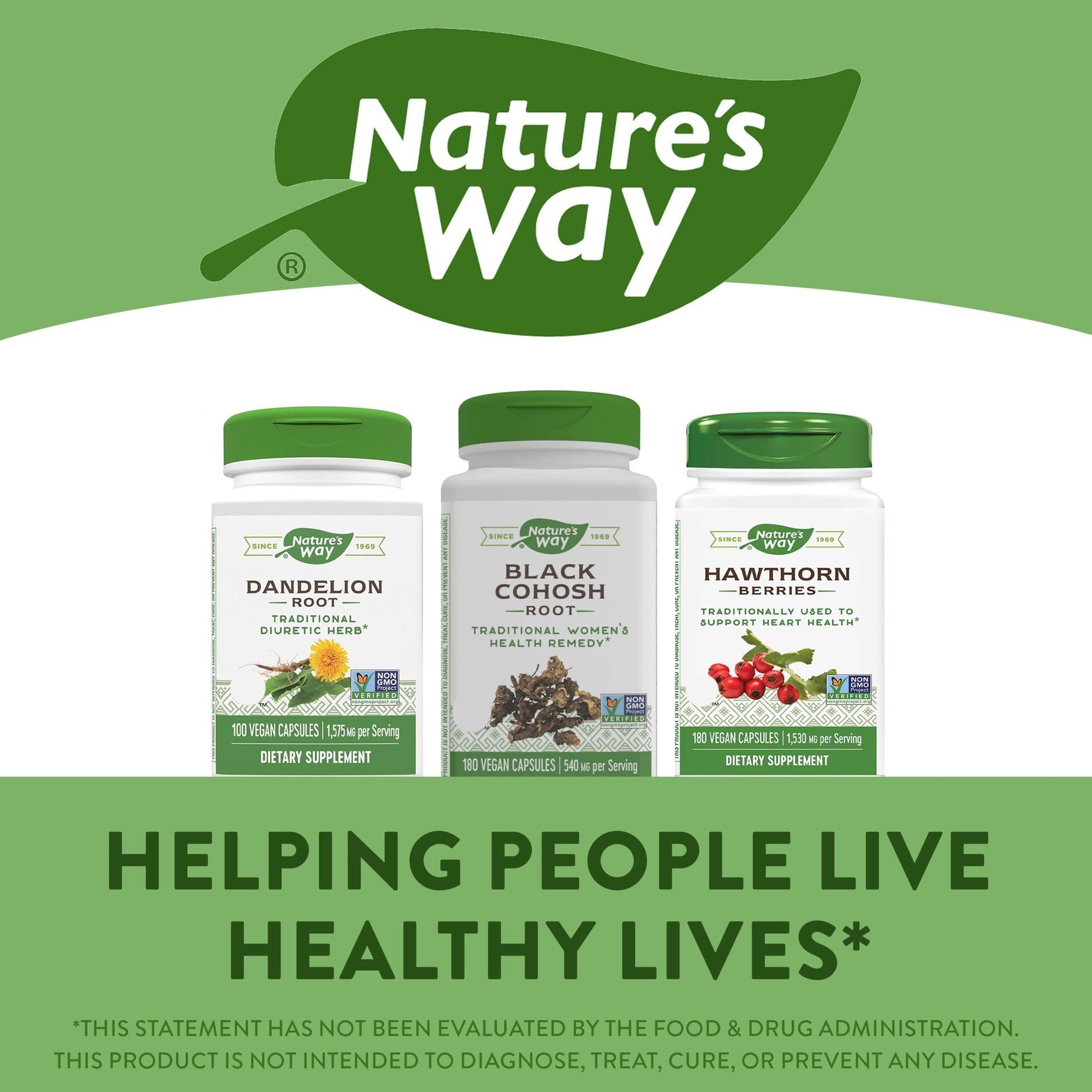Nature's Way Black Cohosh Root, Traditional Support for Women's Health*, 540 mg Nature's Way uk supplements