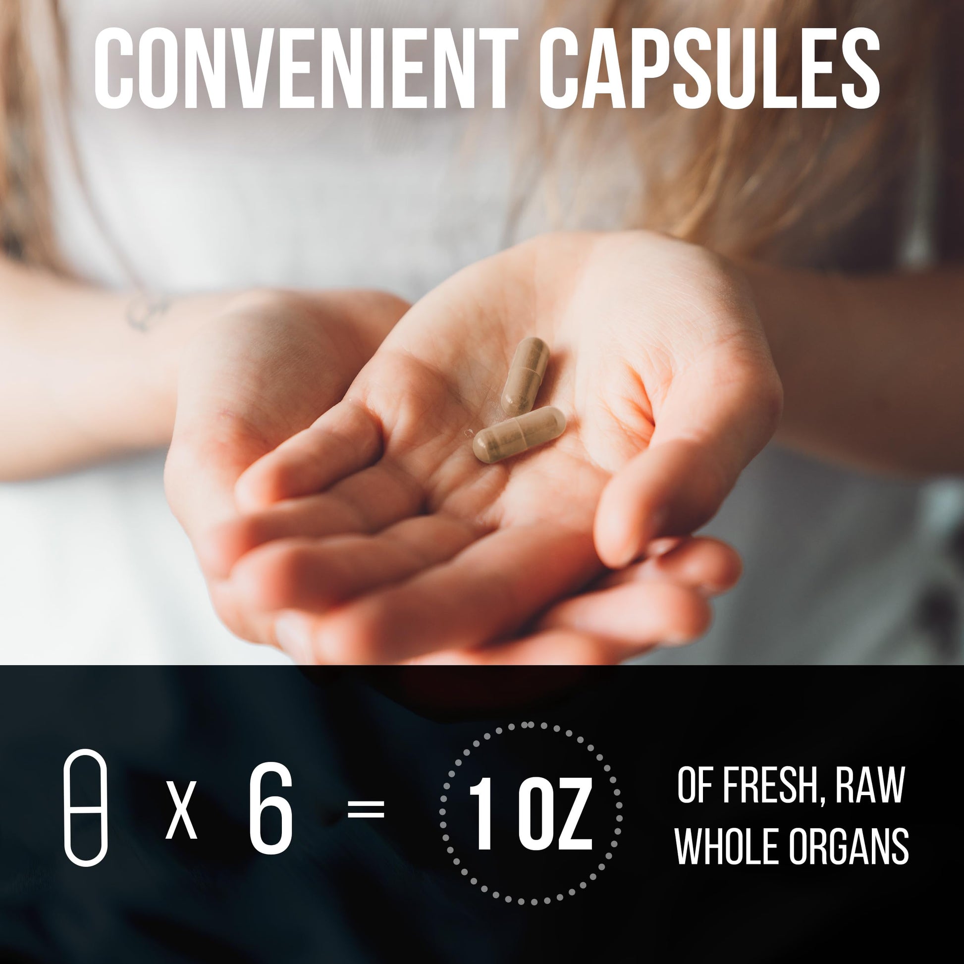 Beef Organ Supplement Complex - 10 Carnivore Grass Fed Proprietary Blend of Liver, Marrow, Brain, Thymus, Spleen, Kidney, Colostrum, Heart, Pancreas, Gallbladder - 180 Caps Carnivore Method uk supplements