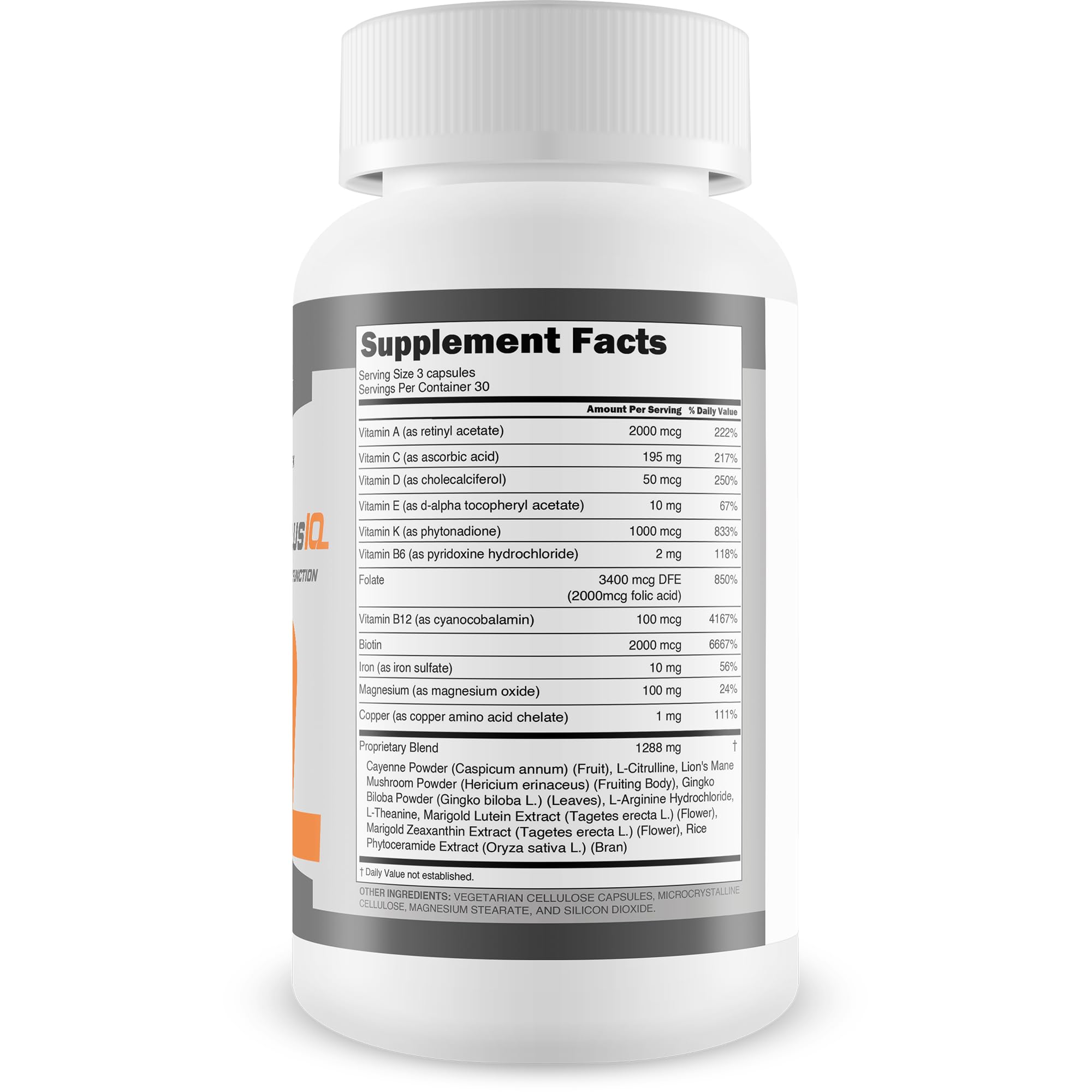Rejuva Brain Plus Reviva Brain Plus IQ - Support Healthy Brain Function - Brain Boosting Complex Ultra Blend Formulated with Memory Support Nootropic Ingredients - Clarity - Focus - Performance Rejuva Brain Plus uk supplements