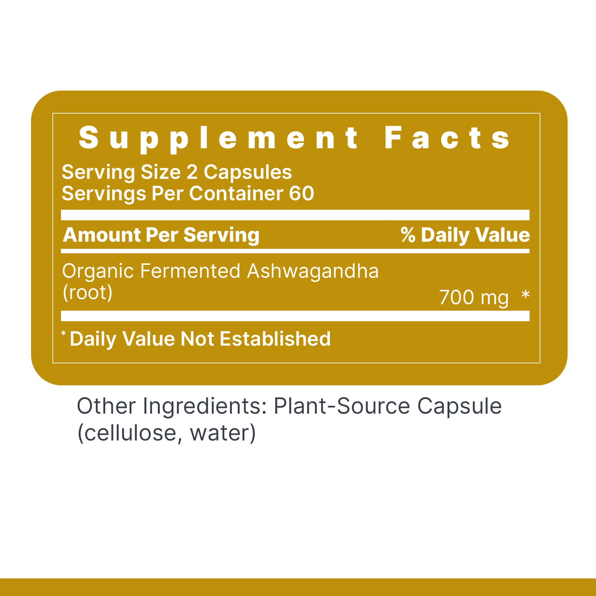 Premier Research Labs Premier Ashwagandha - Pure Supplement for Women & Men with Organic Ashwagandha Root, Herbal Pills for Stress & Sleep Support, Fermented for Absorption - 120 Plant-Based Capsules Premier Research Labs uk supplements