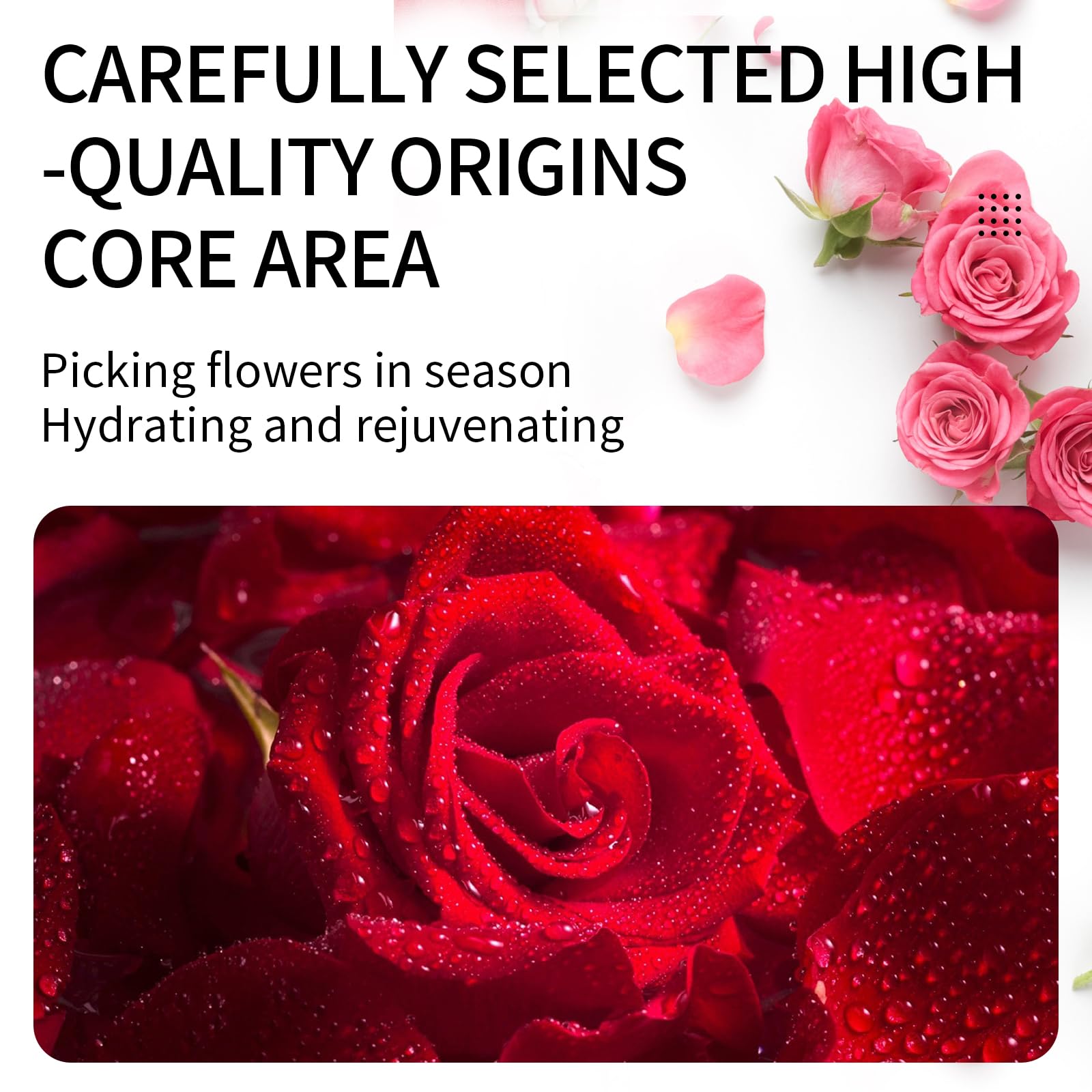 Rose Essential Oil Pure Rose Oil for Face 4OZ/118ML Organic Essential Oils for Diffuser Home Bedroom YAFUSIPE uk supplements