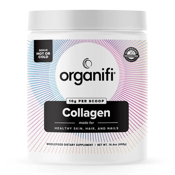 Organifi Unflavored Collagen Powder - Supports Stronger Skin, Nail, and Hair, 40 Servings Organifi uk supplements