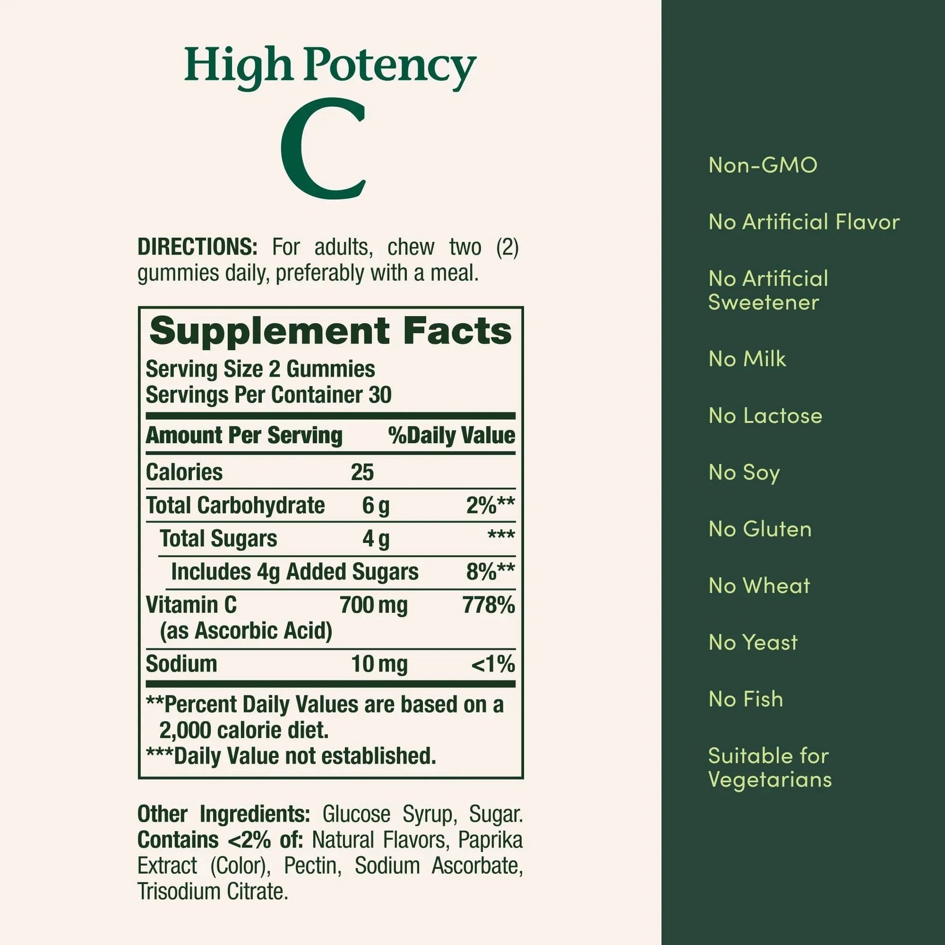 Nature’s Bounty Vitamin C Gummies 700mg, High Potency Vitamin C Chewable Gummies for Adults, Immune Support Supplement Nature's Bounty uk supplements