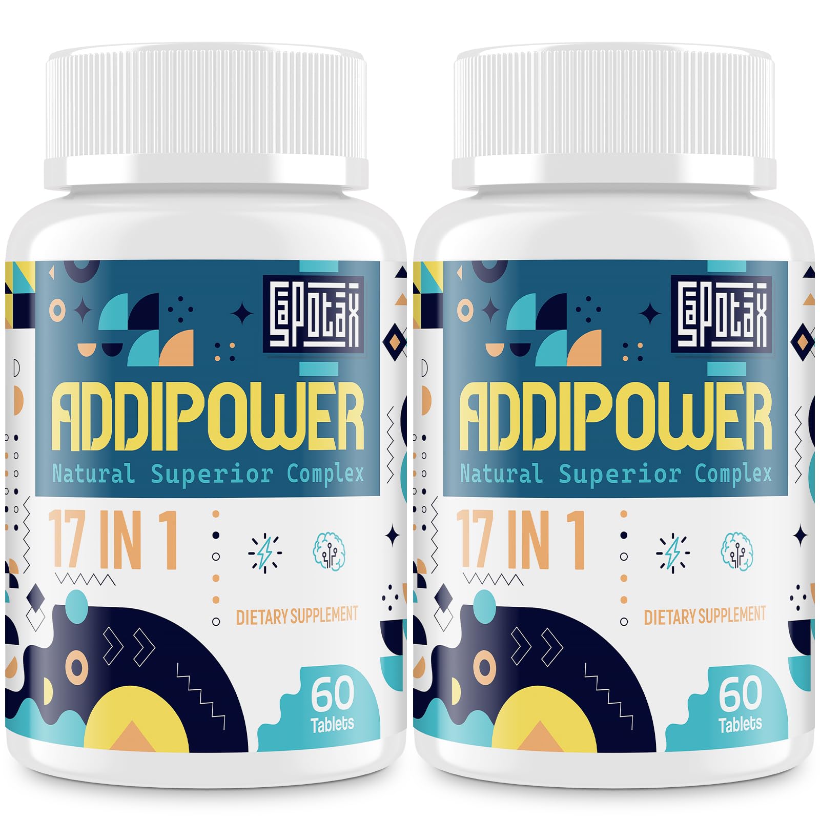 17-in-1 Brain Supplement for Memory and Focus | Nootropic Brain Supplement for Mental Clarity, Concentration, Alertness | Natural Nootropics with Herbal Extracts, Vitamins & Amino Acids (120 Tablets) Sapotax uk supplements