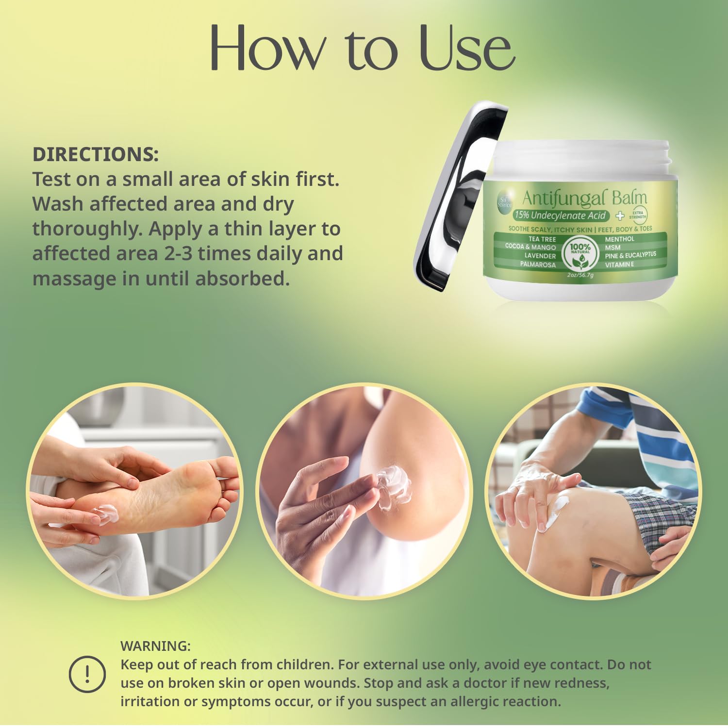 PURPLE CANYON Anti Fungal Balm with 15% Undecylenic Acid – Antifungal for Athletes Foot, Jock Itch & Ringworm – Tea Tree, Menthol & Essential Oils PURPLE CANYON uk supplements