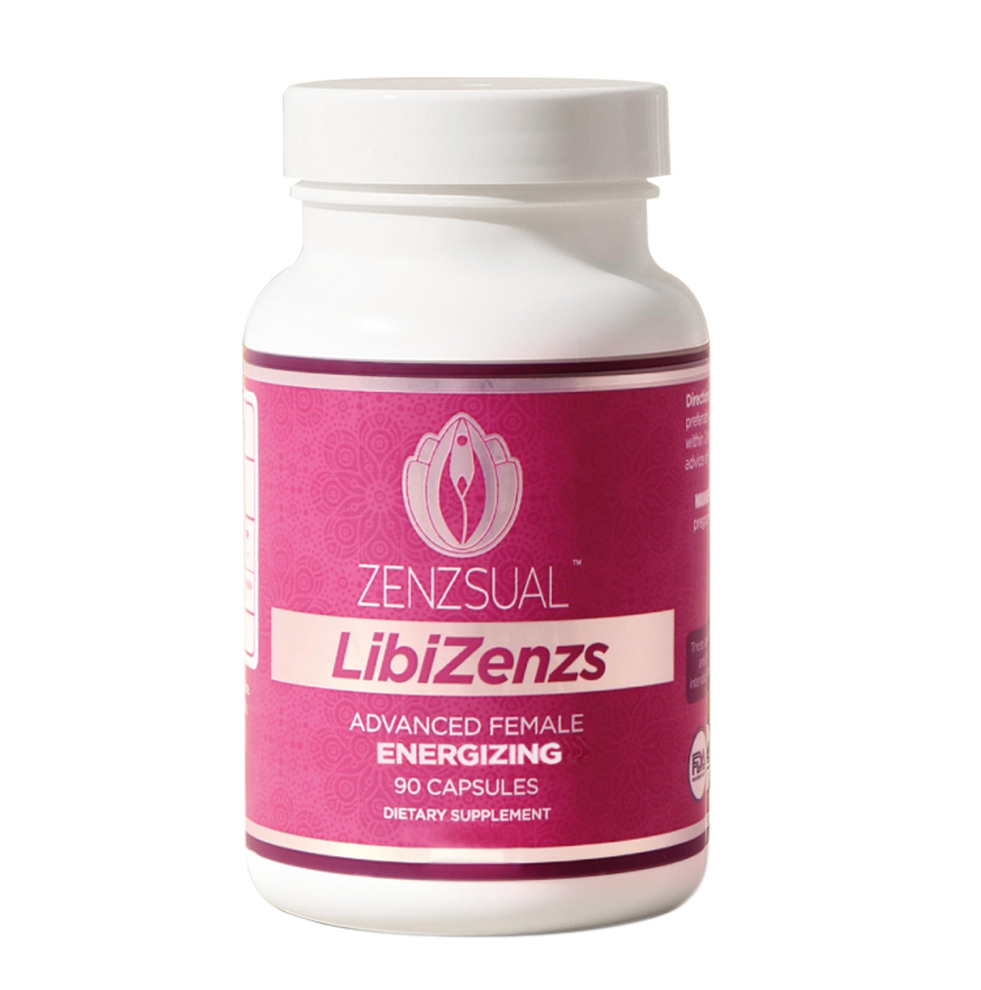 ZENZSUAL Libizenzs – Plant-Based Energy Support Supplement for Women – Caffeine-Free with Maca Root, Ashwagandha & Ginseng – Supports Daily Stamina, Focus & Well-Being – 90 Vegan Capsules ZENZSUAL uk supplements
