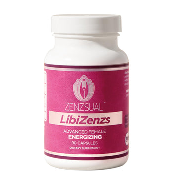 ZENZSUAL Libizenzs – Plant-Based Energy Support Supplement for Women – Caffeine-Free with Maca Root, Ashwagandha & Ginseng – Supports Daily Stamina, Focus & Well-Being – 90 Vegan Capsules ZENZSUAL uk supplements
