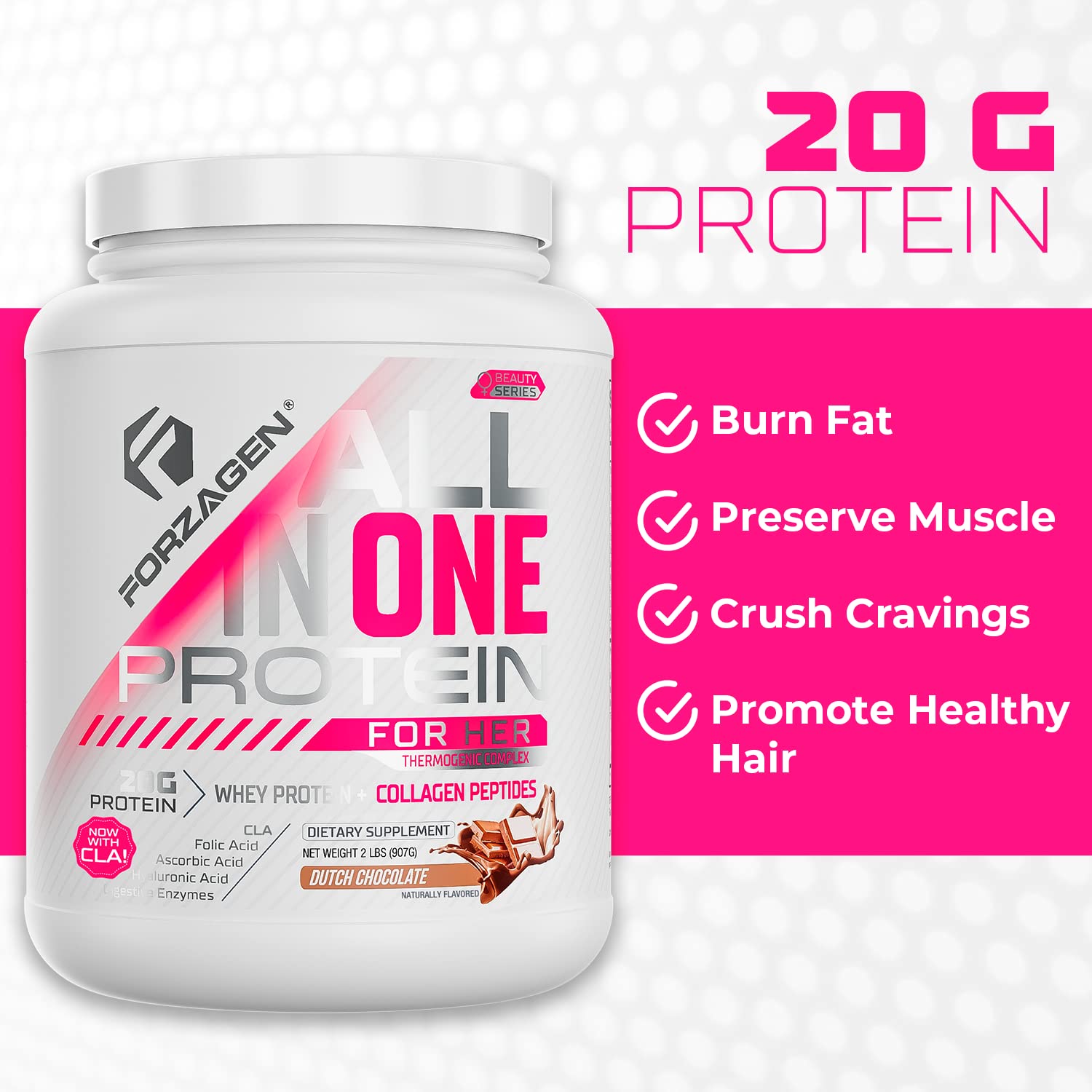 Forzagen Protein Powder for Women - Protein Shake With Collagen Powder for Women Forzagen uk supplements