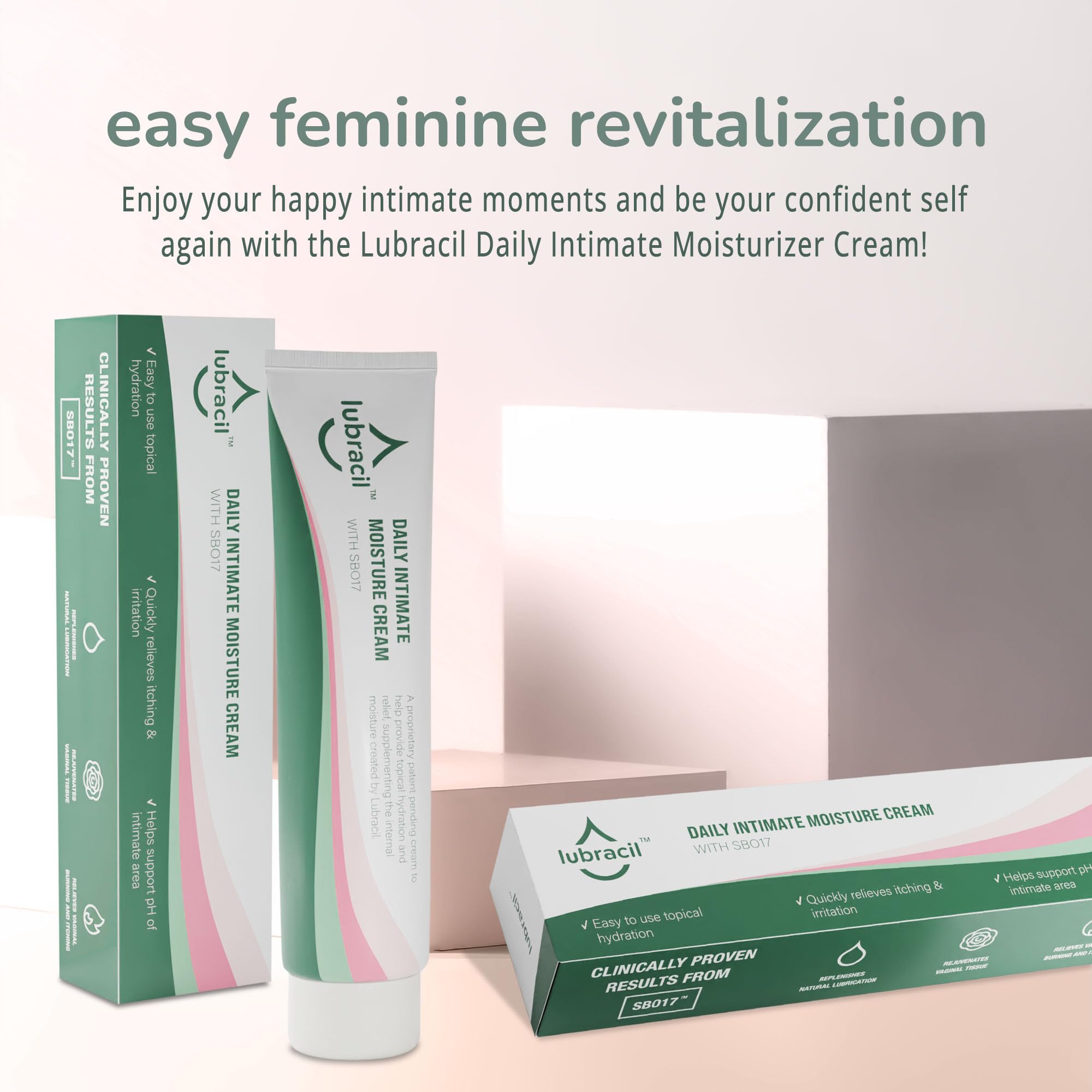 Lubracil - Topical Vulva Cream - Daily Care Moisturizer Helping with Vaginal Dryness, Burning Lubracil uk supplements