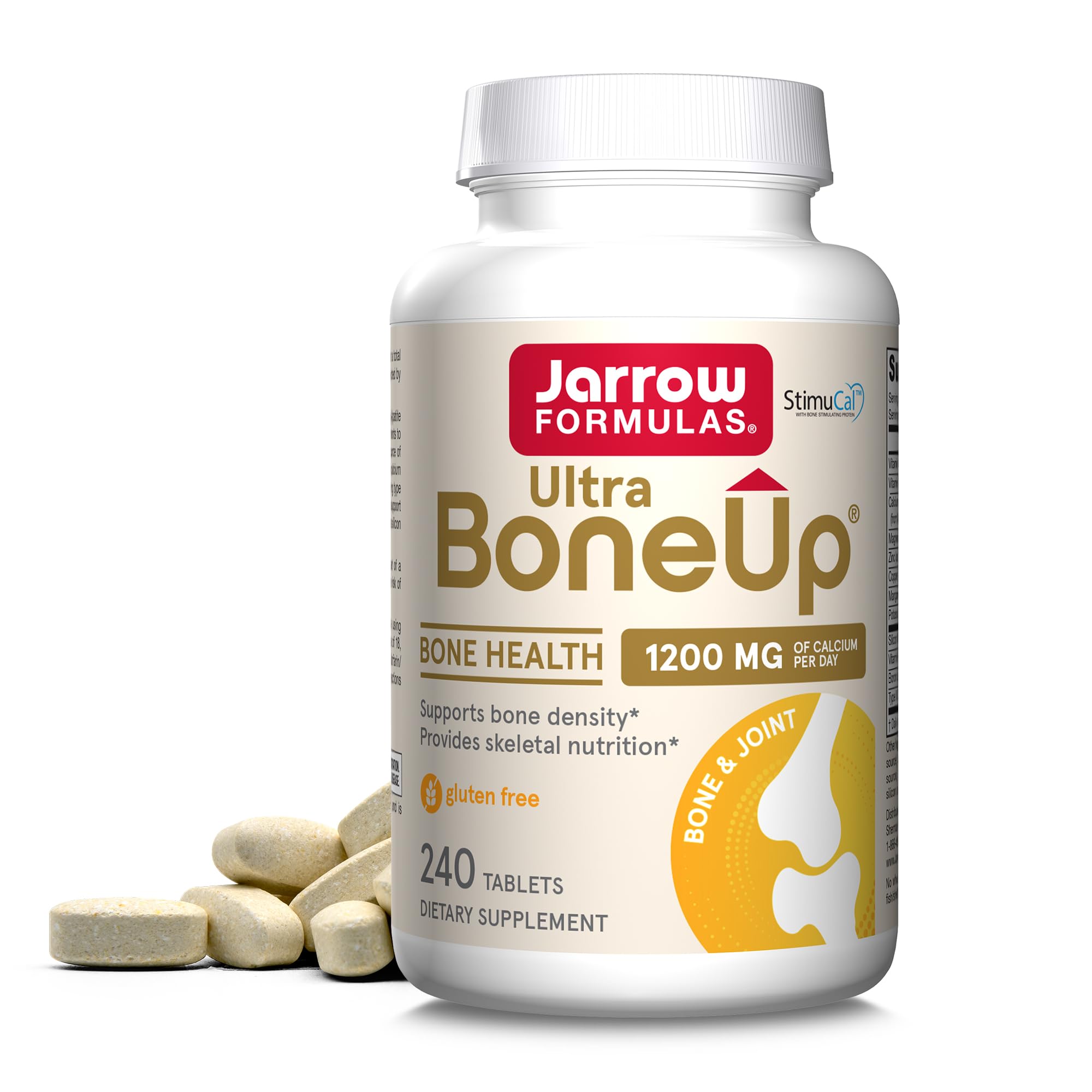 Jarrow Formulas® Ultra BoneUp®, Includes MK-7 and Silicon for Added Bone Support, 240 Bone Health Tablets Jarrow Formulas uk supplements