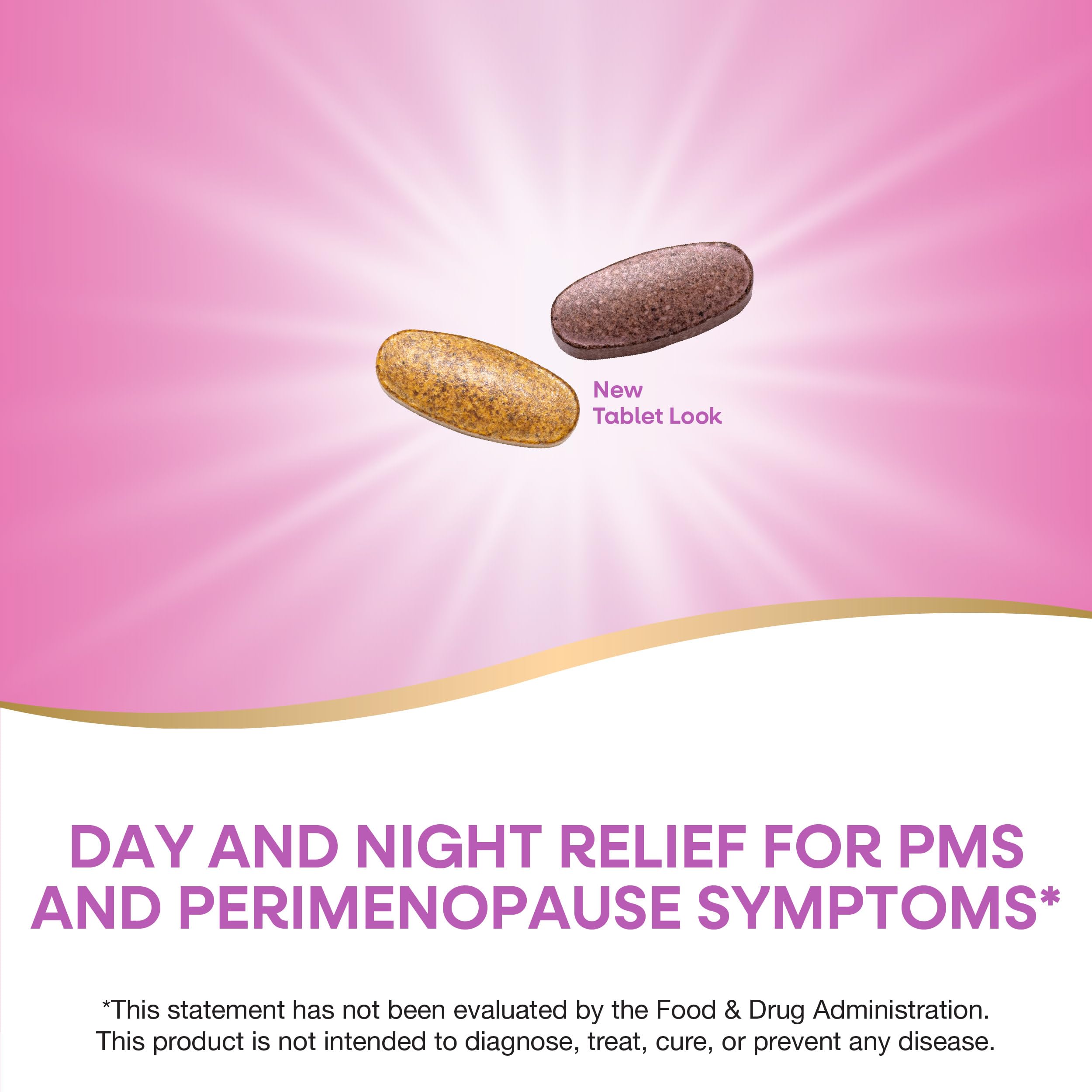 Nature's Way AM/PM PeriMenopause Formula, Perimenopause and PMS Symptom Support*, Hormone-Free, Hot Flashes*, PMS Symptoms*, Restful Sleep*, 30 AM & 30 PM Tablets Nature's Way uk supplements