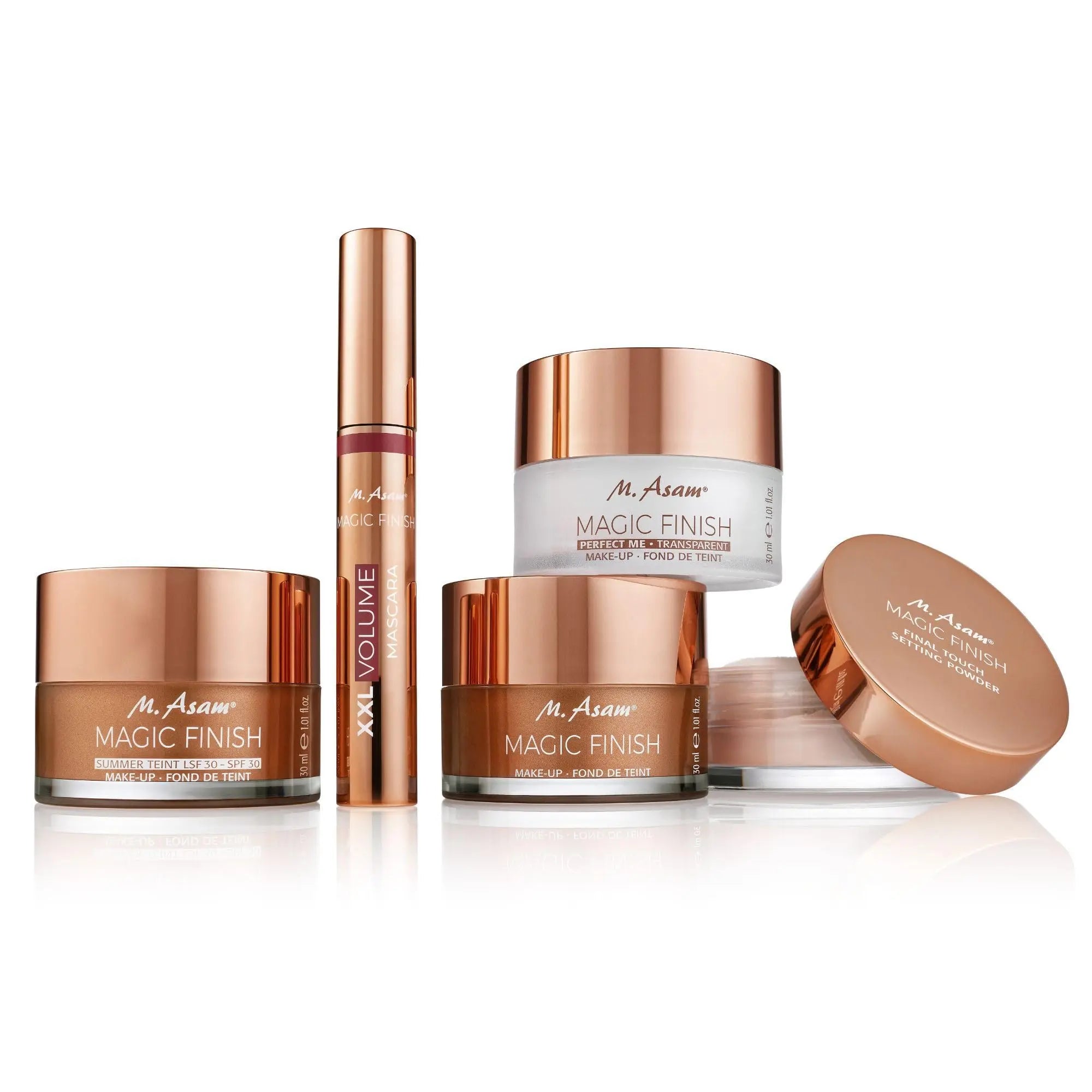 M. Asam MAGIC FINISH Cream Contour Stick medium-dark (0.28 Oz)- creamy contour stick for a defined face shape, creates optical shadows, bronzer stick with moisturizing hyaluronic acid, vegan M. Asam uk supplements