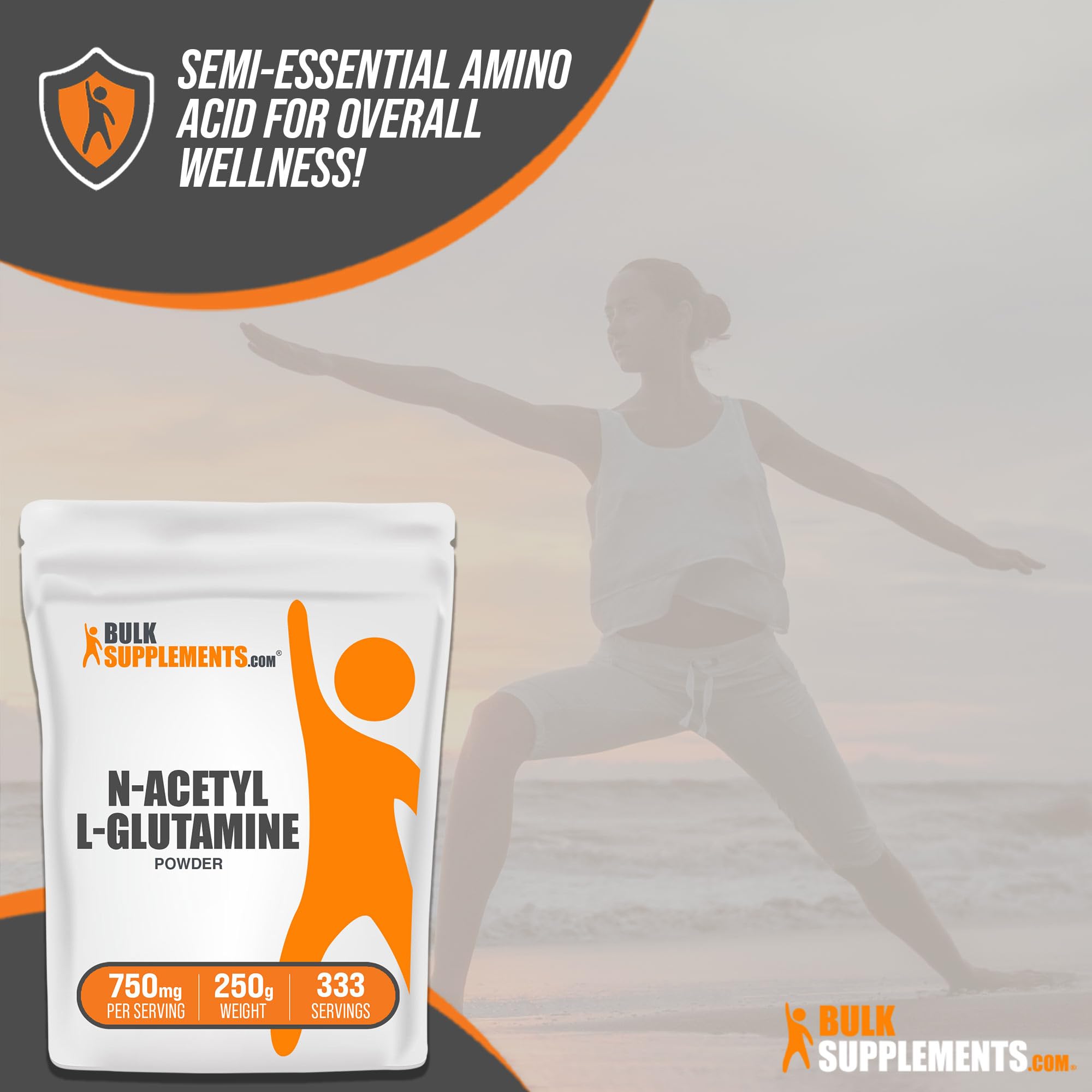 BULKSUPPLEMENTS.COM N-Acetyl L-Glutamine Powder - Glutamine Supplement BULKSUPPLEMENTS.COM uk supplements
