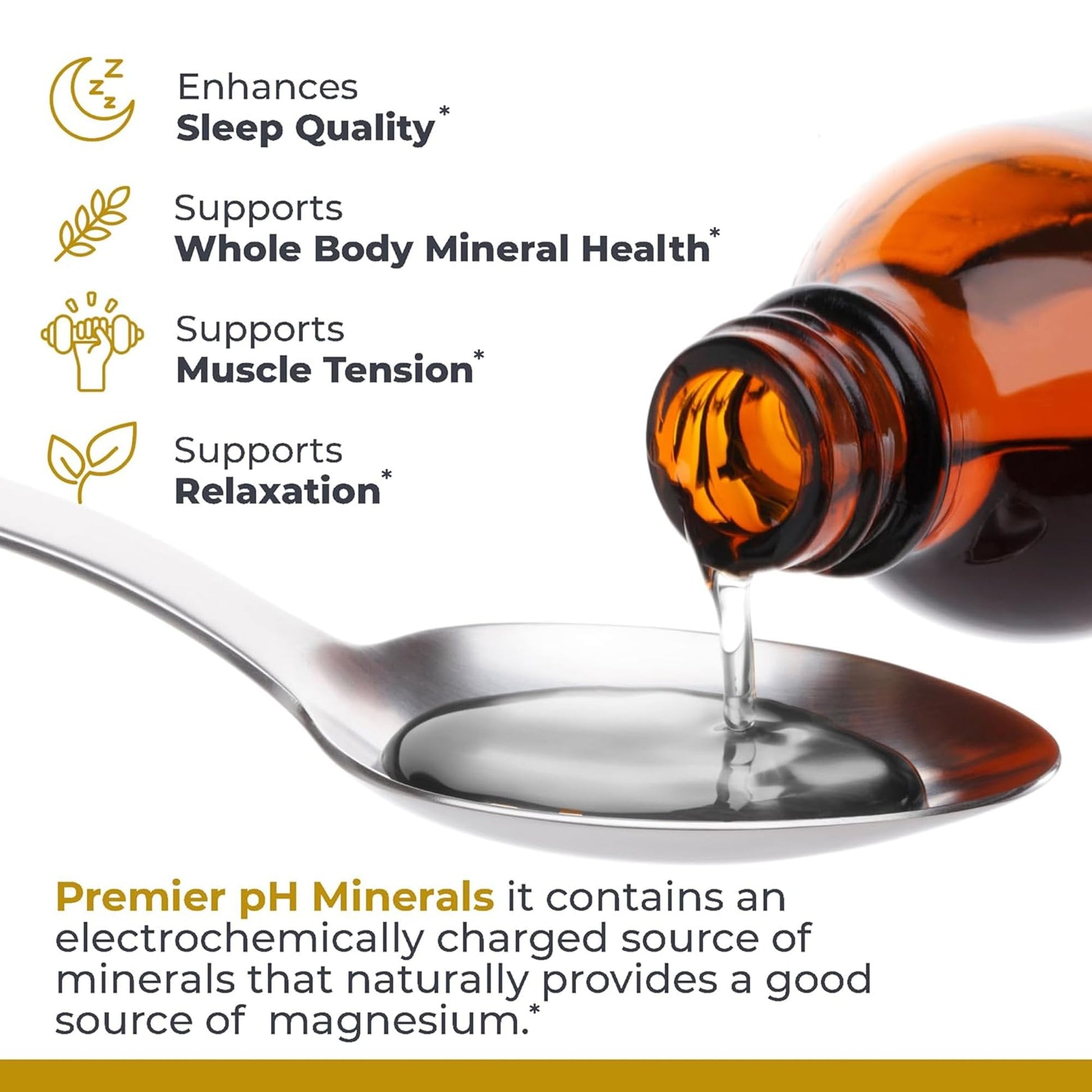 Premier Research Labs Premier Ph Minerals - Trace Minerals, Trace Mineral Drops, Minerals for Water, Magnesium Supplement for Distilled Water, Reverse Osmosis Water, Liquid Concentrate - 2 Fl Oz Premier Research Labs uk supplements