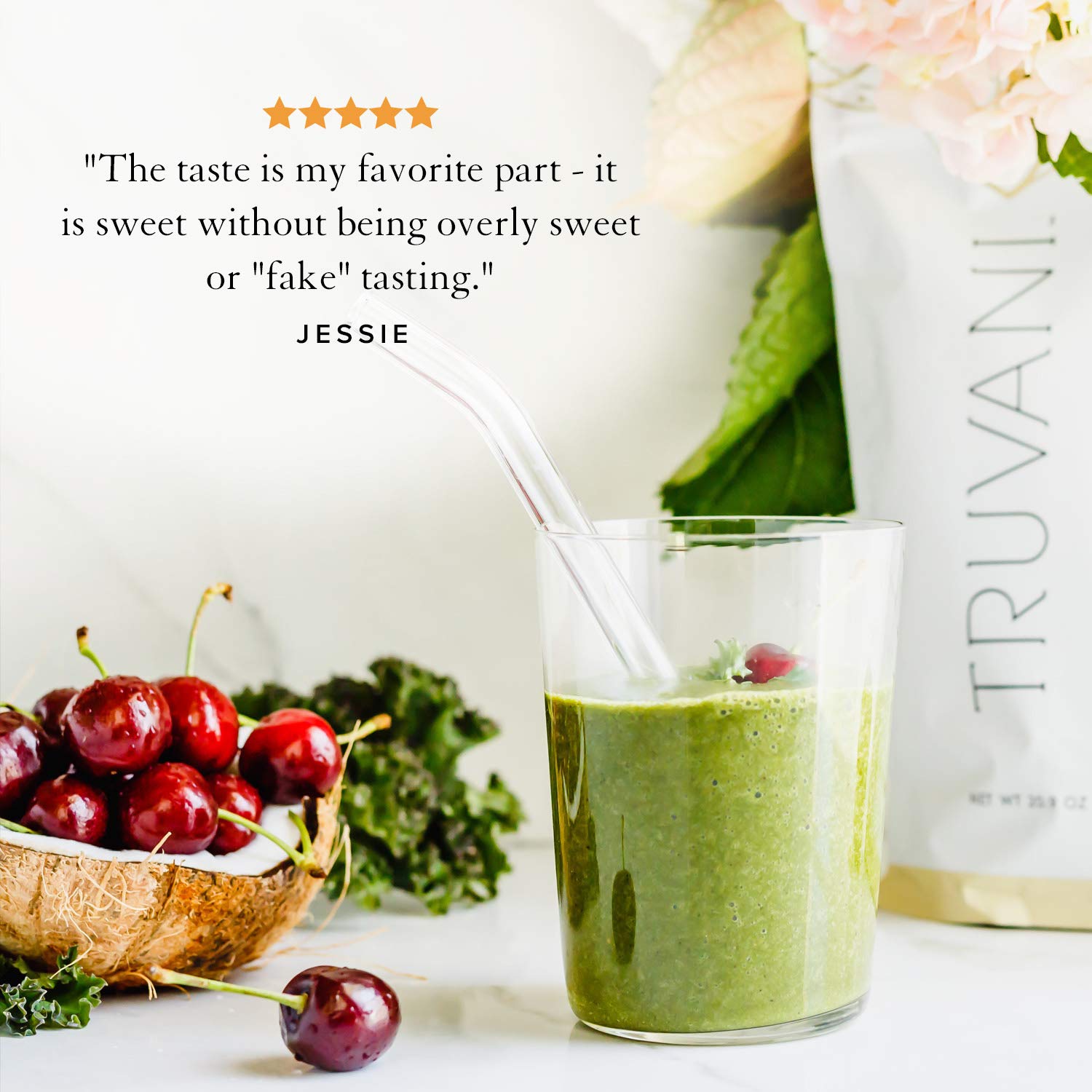 Truvani Organic Vegan Protein Powder, Organic Pea Protein Powder, Vegan, Non GMO Truvani uk supplements