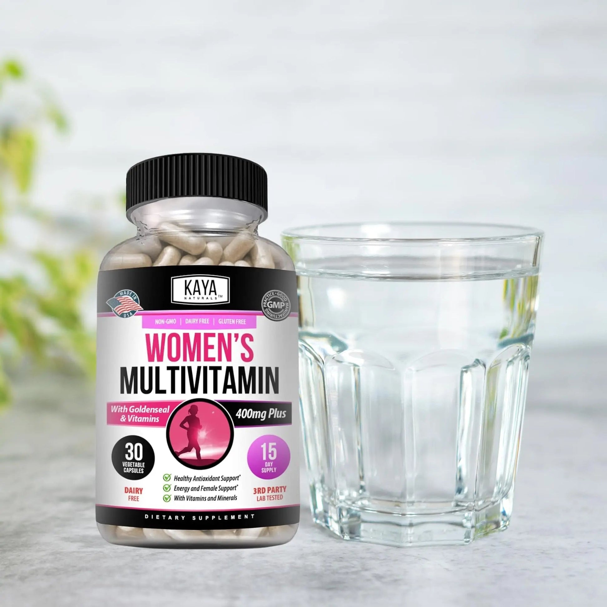 Kaya Naturals Women's Multivitamin, Overall Healthy Antioxidant, and Immune Support, Vitamins A, D, C, E, Biotin Kaya Naturals uk supplements