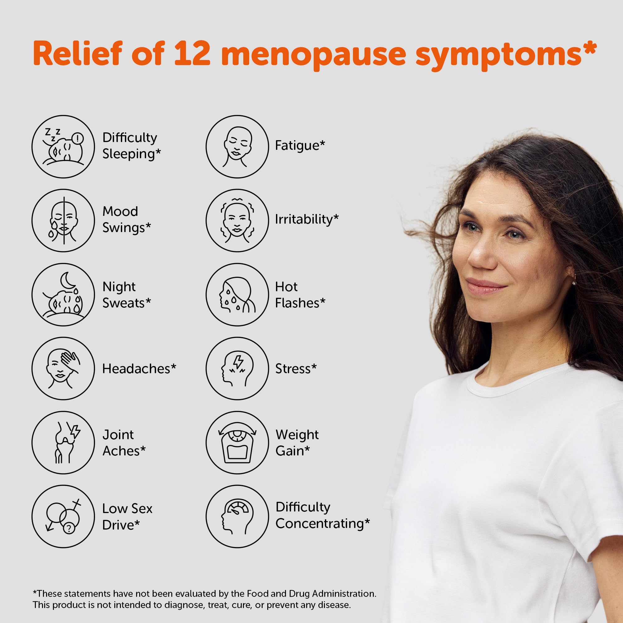 Amberen Menopause Supplement for Women, 60 Gummies, Clinically Proven, Helps Support Hormone Balance, Helps Relieve 12 Menopause Symptoms: Hot Flashes, Night Sweats, Mood Swings and More Amberen uk supplements