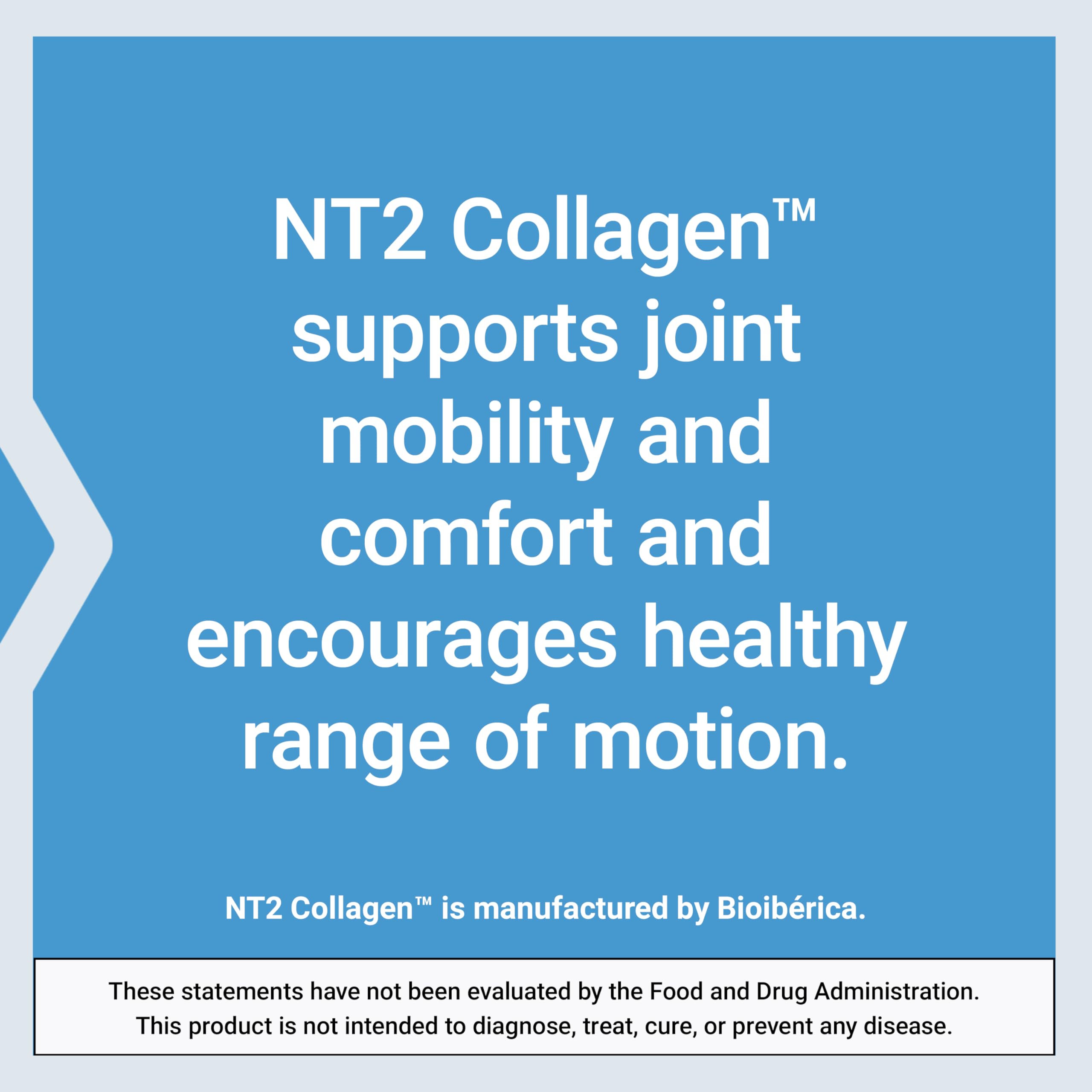 Life Extension NT2 Collagen™, Joint Health Supplement for Joint Comfort & Mobility, Gluten-Free, Non-GMO, 1 Daily, 60 Small Capsules Life Extension uk supplements
