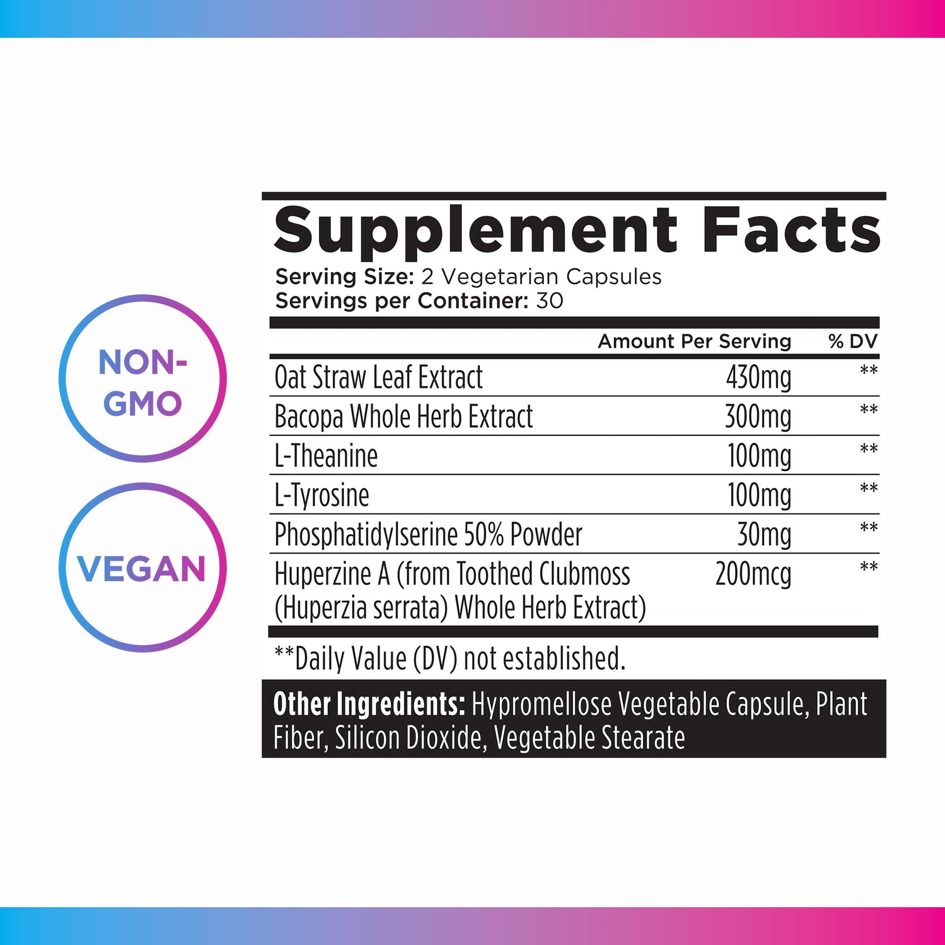 Livingood Daily Brain Supplements for Memory & Focus, Nootropic Pills with Bacopa, L Theanine, L Tyrosine, Amino Acids & More, Cognitive Support for Men & Women, Vegan, Gluten Free, 60 Capsules Livingood Daily uk supplements