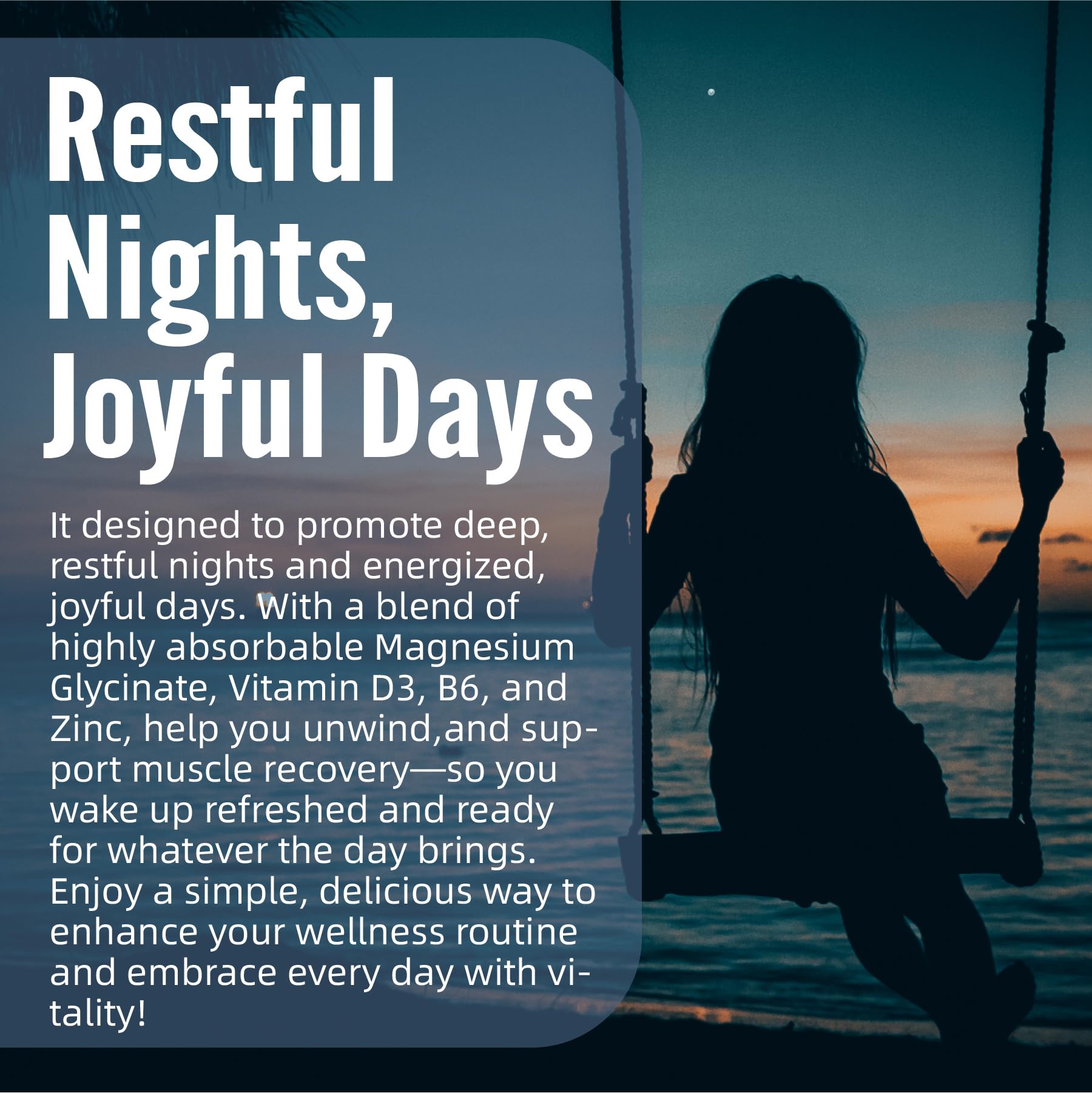 Magnesium Glycinate 500mg/250mg for Adults Teens - Plus D3,B6 & Zinc - Magnesium Glycinate Gummies,High Absorption - Support for Relaxation,Brain,Bone & Immunity Health - Sugar Free - 120Cts Lerinettia uk supplements