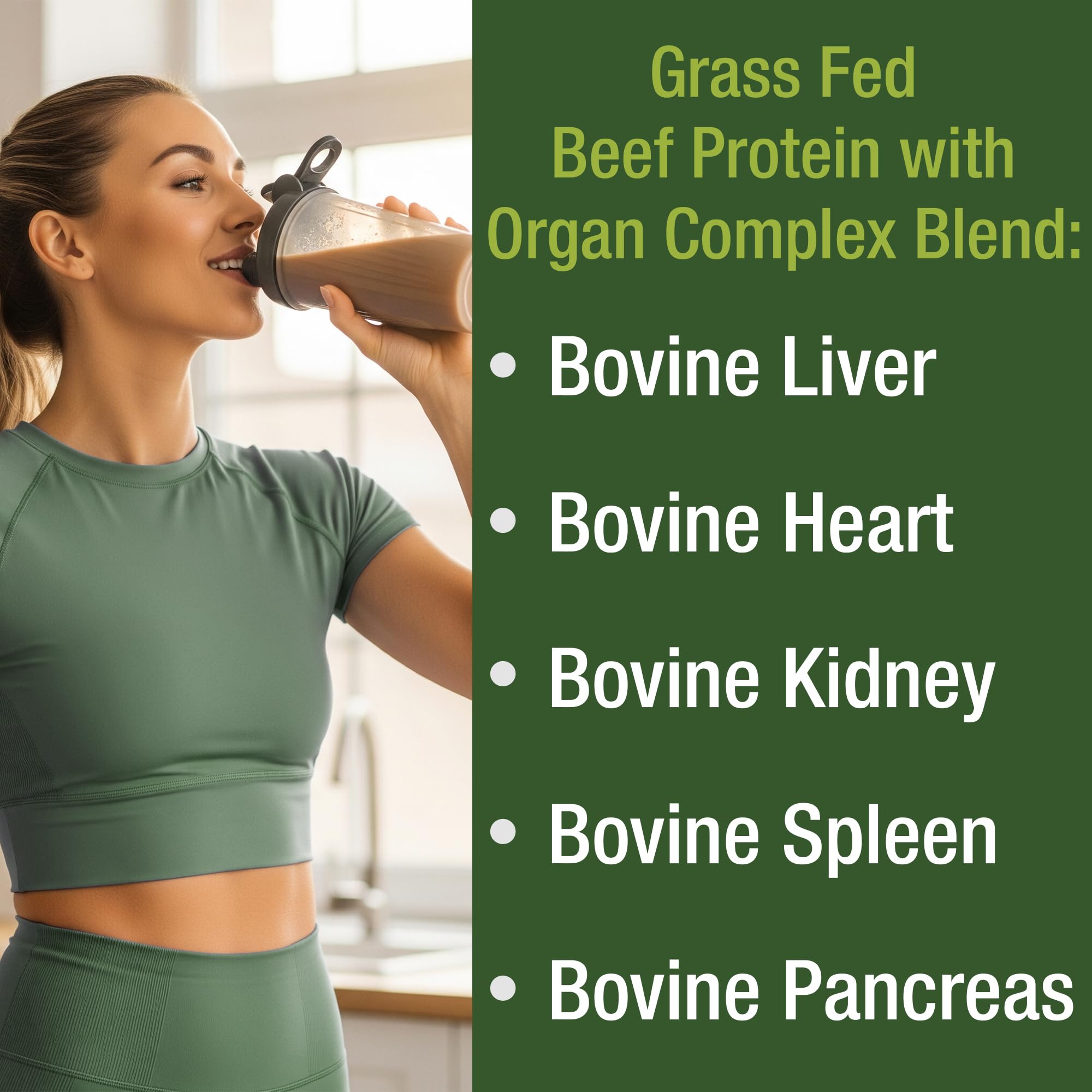 Grass Fed Beef Protein Powder + Organ Complex. Lactose Free Great Tasting Beef Protein Isolate. Animal Based Non Dairy No Whey Paleo Carnivore Supplement for Muscle Building. Chocolate Flavor Peak Performance uk supplements