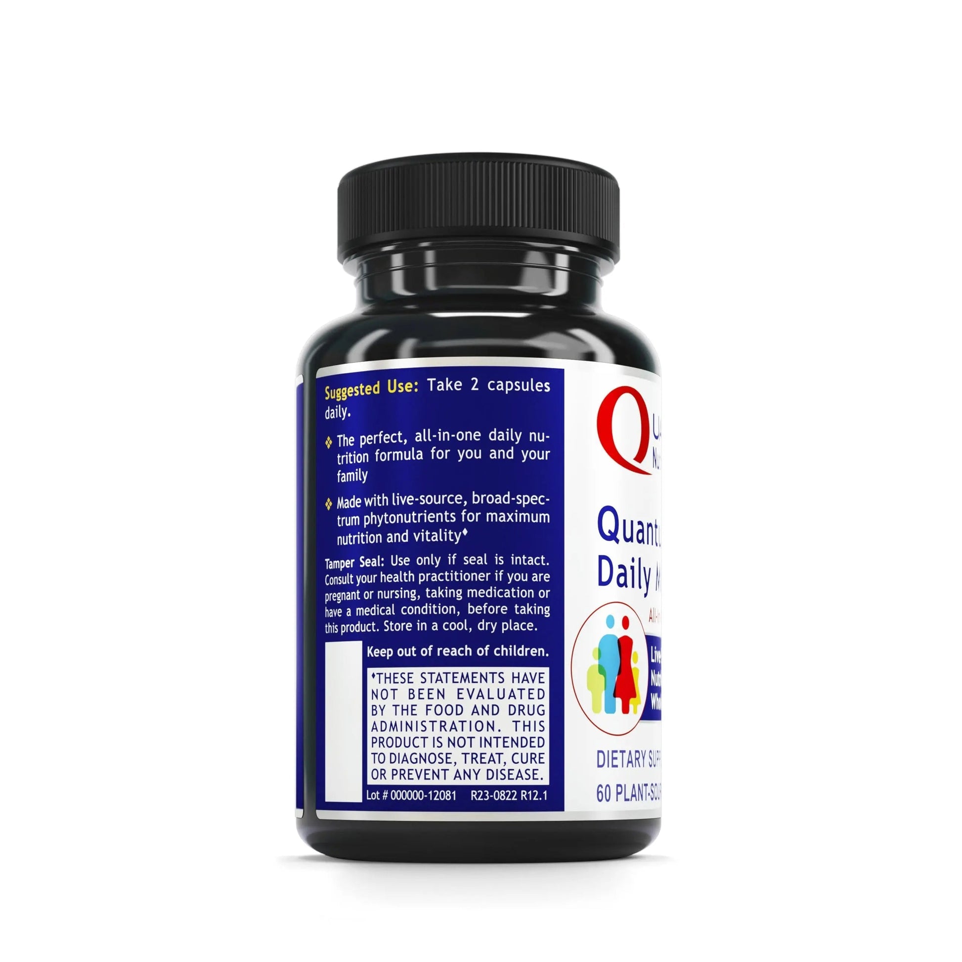 Quantum Nutrition Labs Daily Multivitamin - Multivitamin for Men and Women, Daily Nutrition Supplements with Calcium for Adults Quantum Nutrition uk supplements