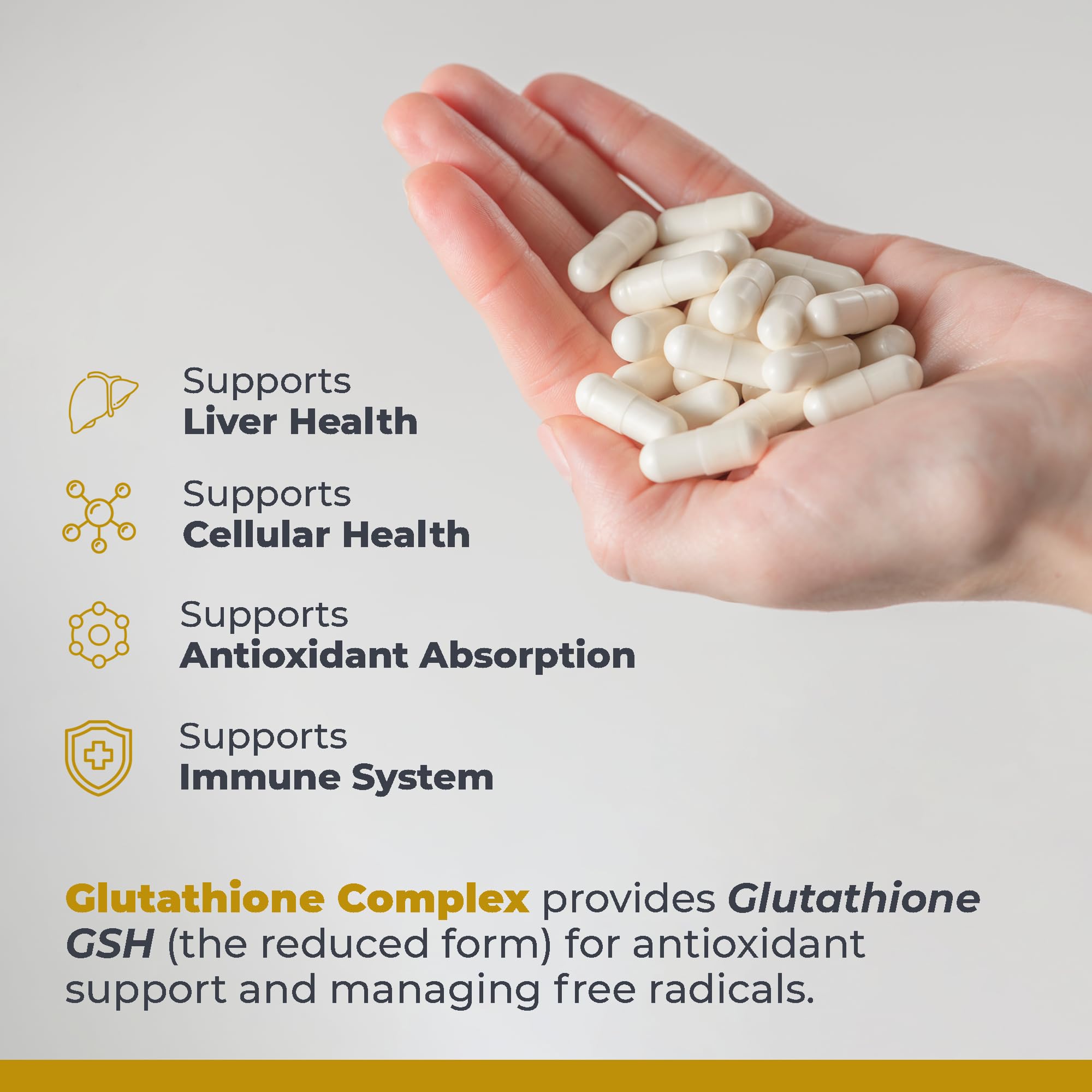 Premier Research Labs Glutathione Complex - Liver & Immune Support Supplement - Glutathione Pill for Natural Liver Cleanse - 60 Vegetarian Capsules Premier Research Labs uk supplements