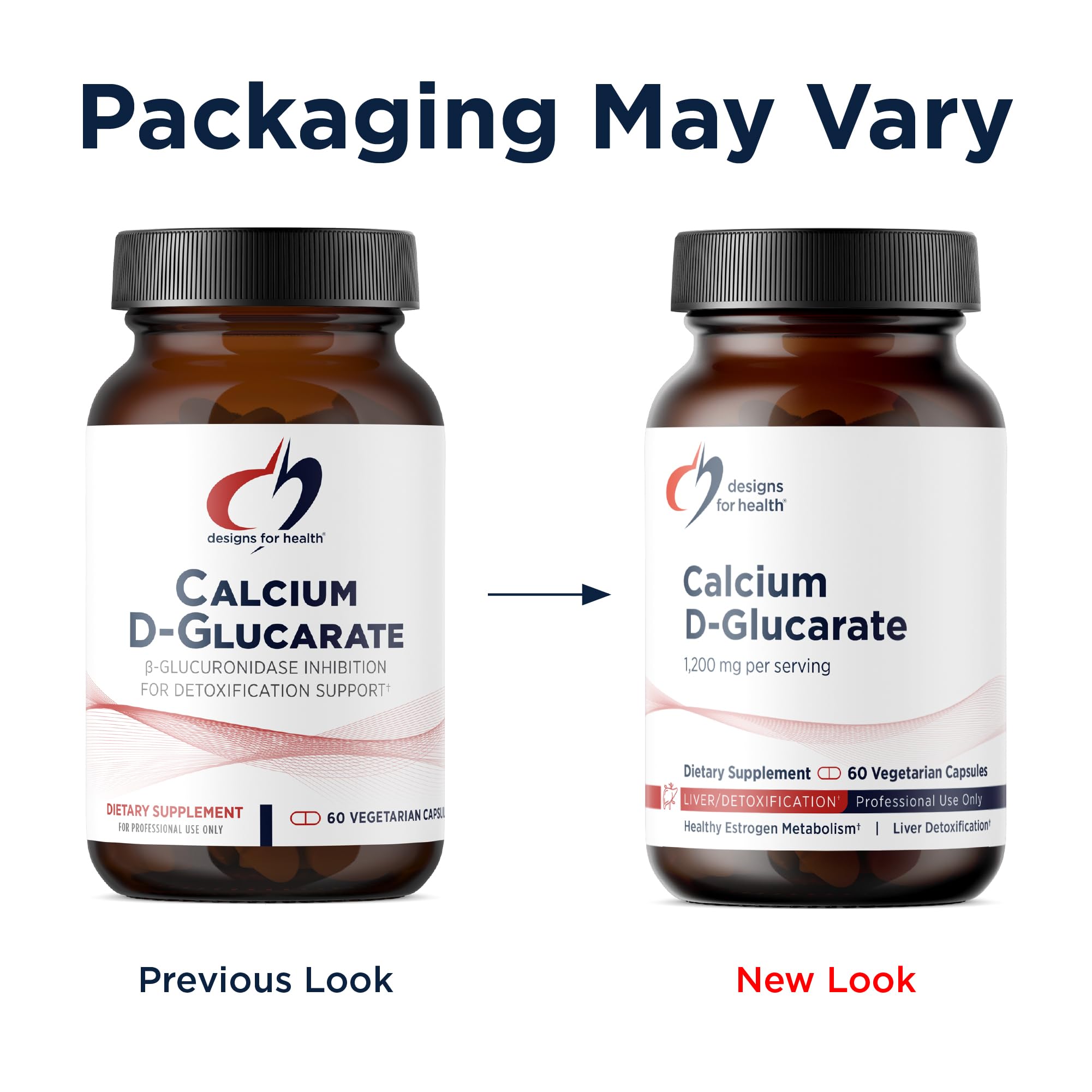 Designs for Health Calcium D-Glucarate - 1200mg CDG for Liver Support - Detoxification + Healthy Hormone Metabolism Support Supplement for Men + Women - Non-GMO, Soy-Free (60 Capsules) Designs for Health uk supplements