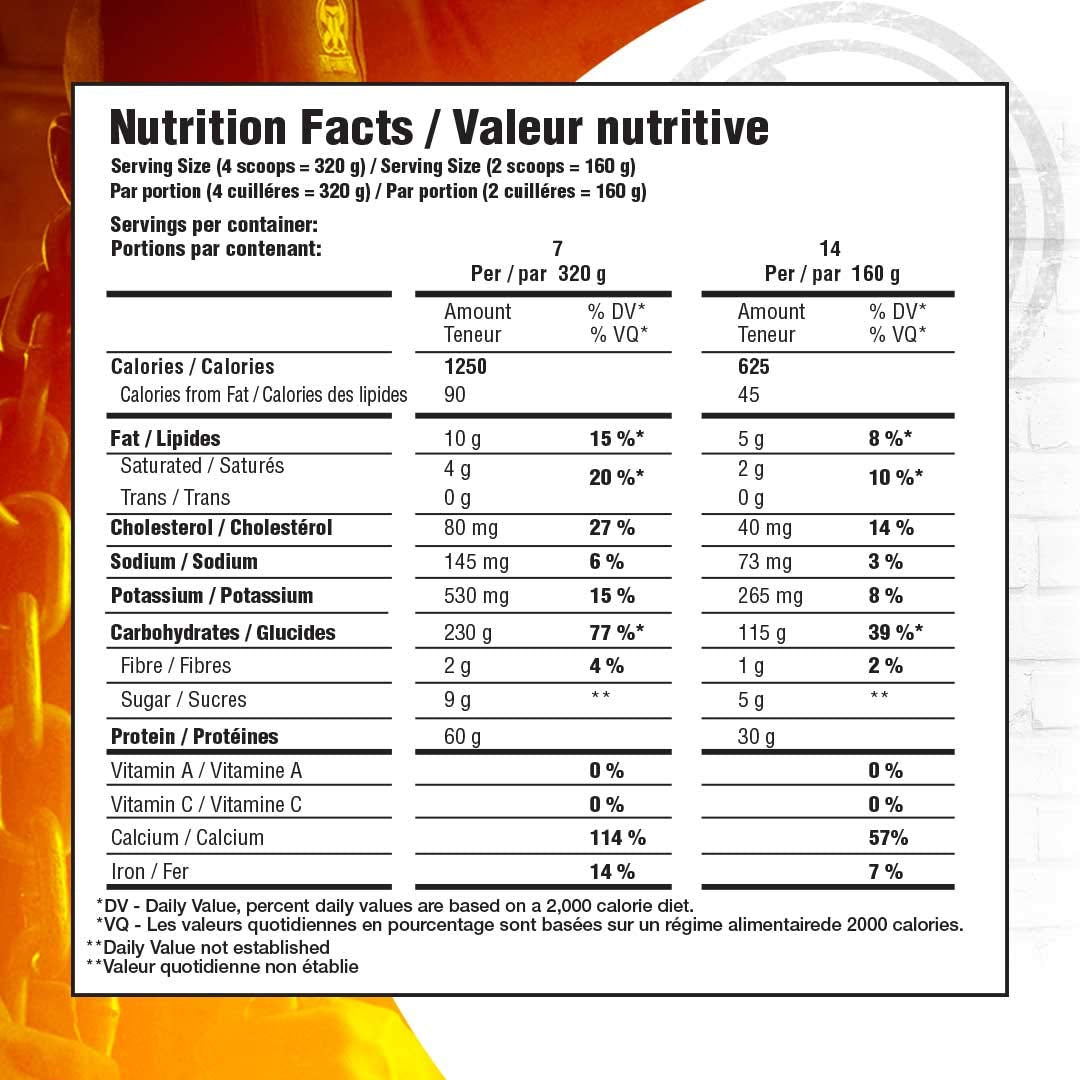Inter-Active Nutrition Mammoth Mass Supplement, 2.27kg Strawberry Mammoth uk supplements